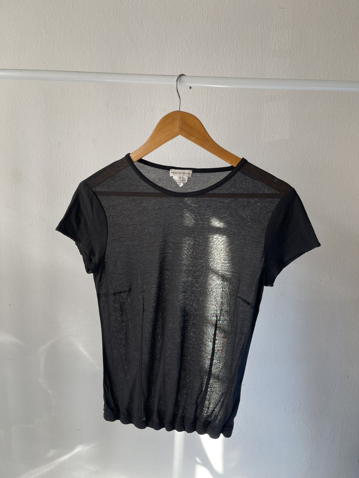 Dries Van Noten Dries Van Noten Mesh Tee Size US XS / EU 42 / 0 - 2 Thumbnail