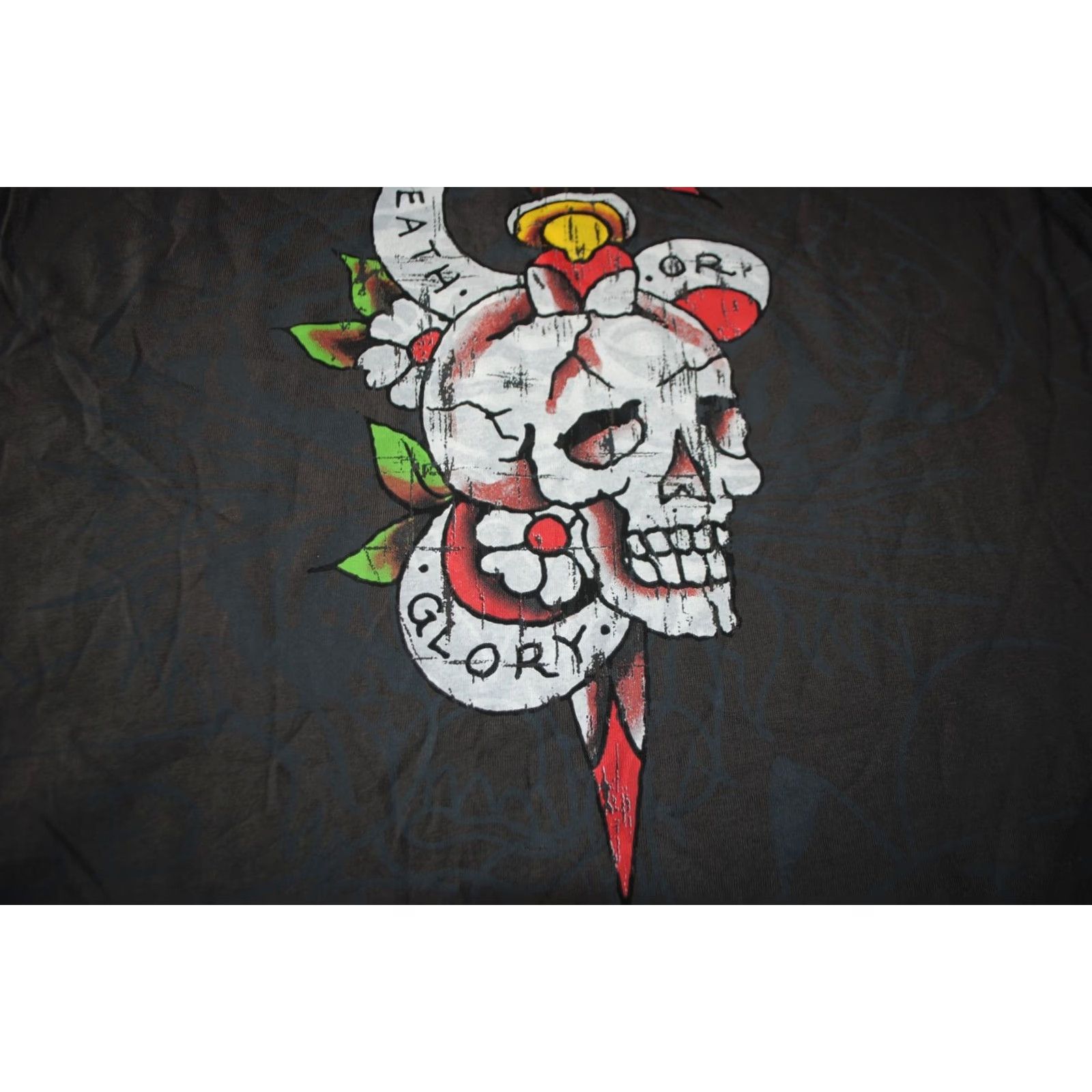 Ed Hardy VINTAGE Ed Hardy T-Shirt MENS Gray Cotton Big Logo, Urban Outfitters, Graphic Print, Short Sleeve, Crew Neck, SIZE M, Regular Fit, Men Size US M / EU 48-50 / 2 - 4 Thumbnail