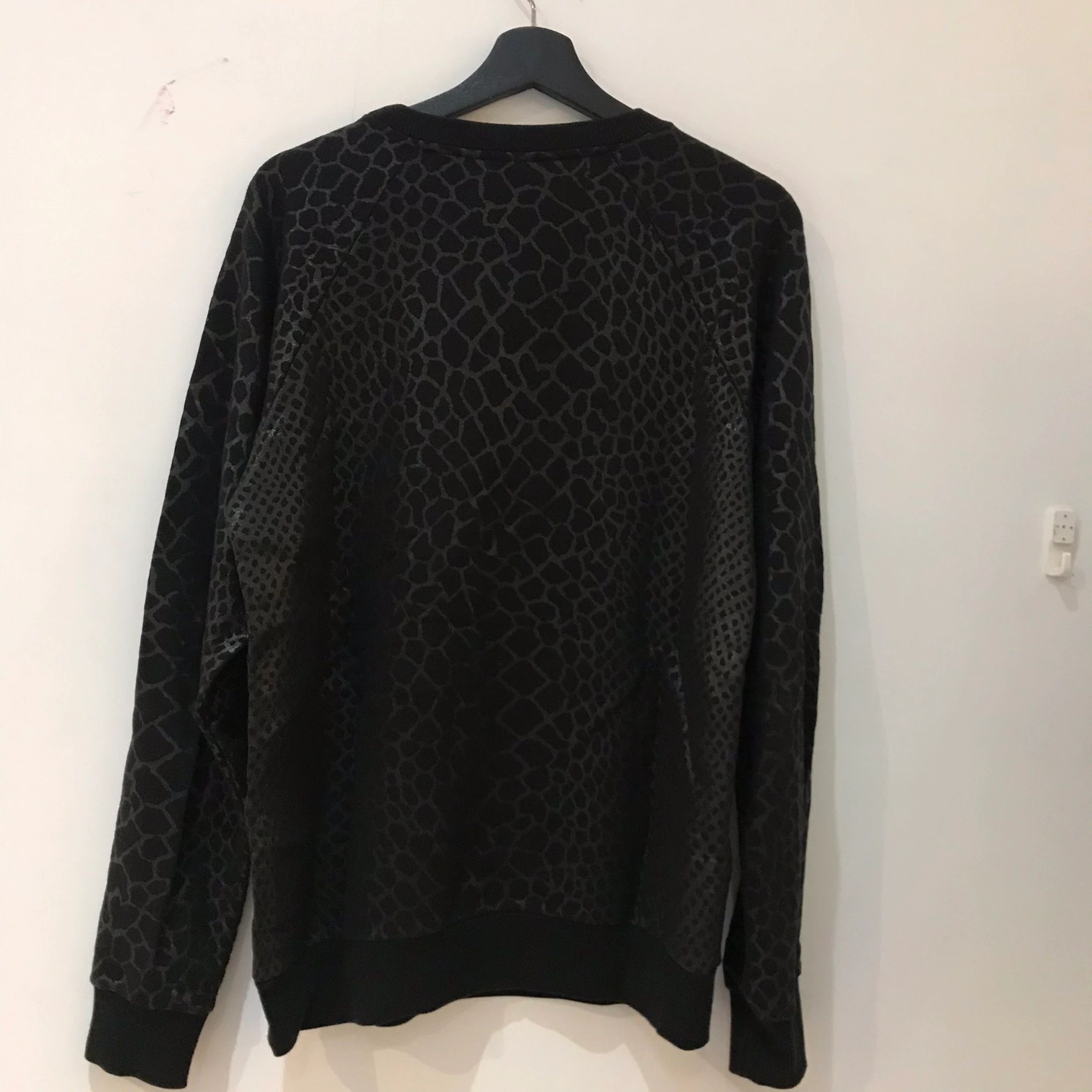 Saint Laurent Paris FW15 Reflective Animal Print Crewneck Sweater Size US M / EU 48-50 / 2 - 4 Thumbnail