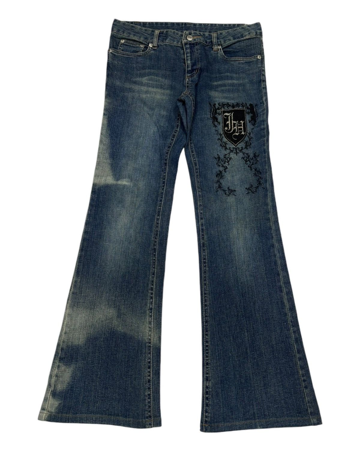 Hysteric Glamour FLARE🔥HYSTERIC GLAMOUR STYLE STYLE JAPAN DENIM JEANS Size 30" / US 8 / IT 44 - 1 Thumbnail
