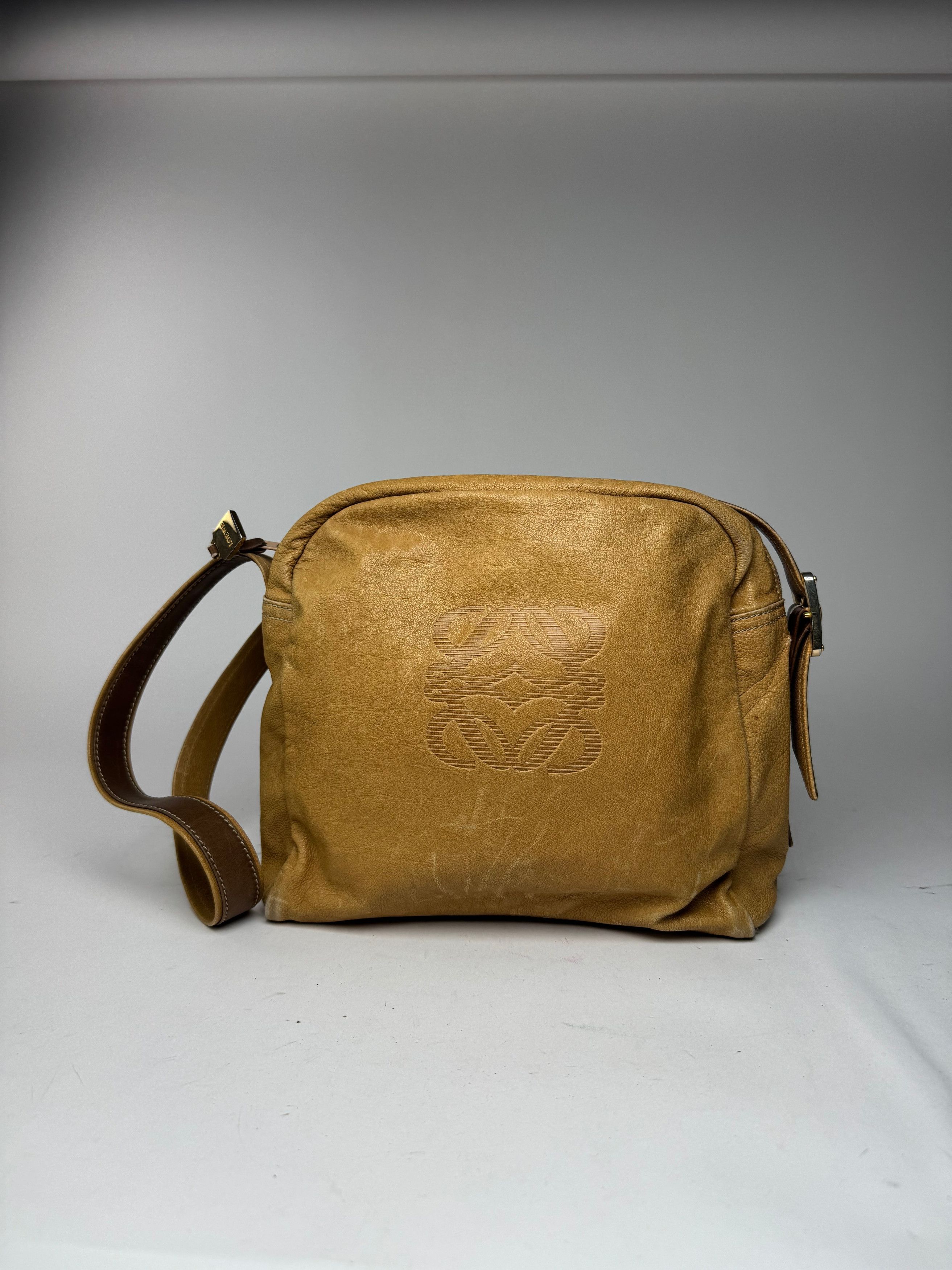 Other Vintage Loewe Leather bag brown Size ONE SIZE - 1 Thumbnail