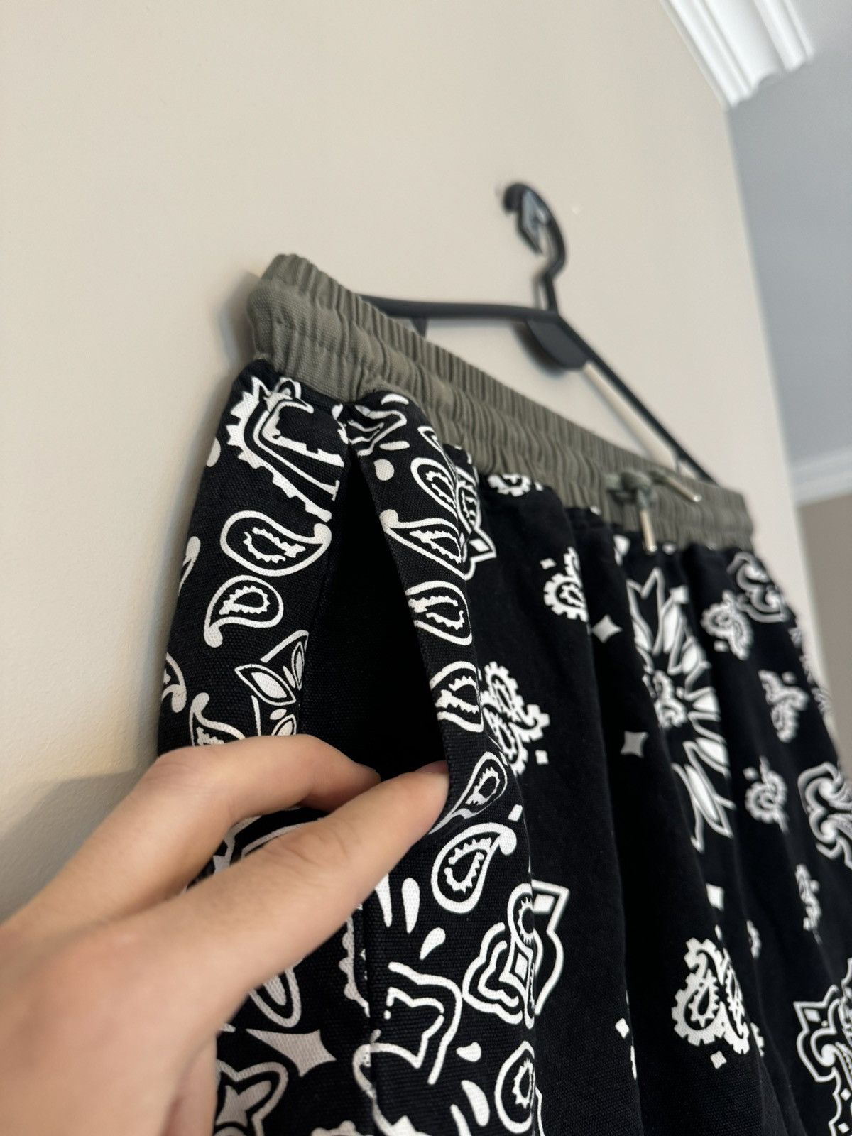 Askyurself Askyurself Paisley Print shorts bandana rare vintage Size US 34 / EU 50 - 3 Thumbnail