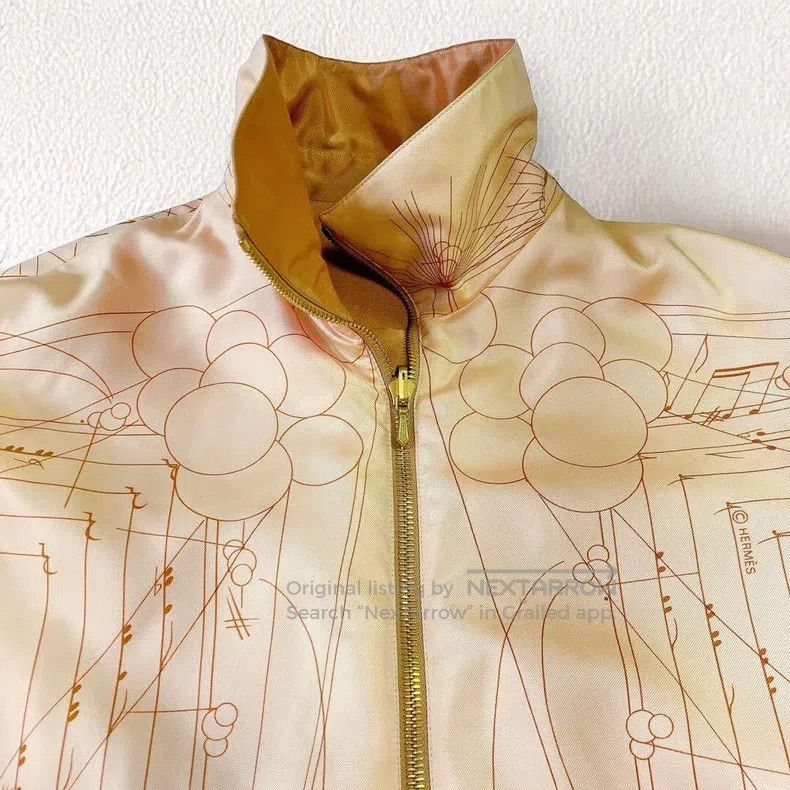 Hermes Hermes Margiela Period Double-Sided Music Pattern Jacket Size M / US 6-8 / IT 42-44 - 3 Thumbnail