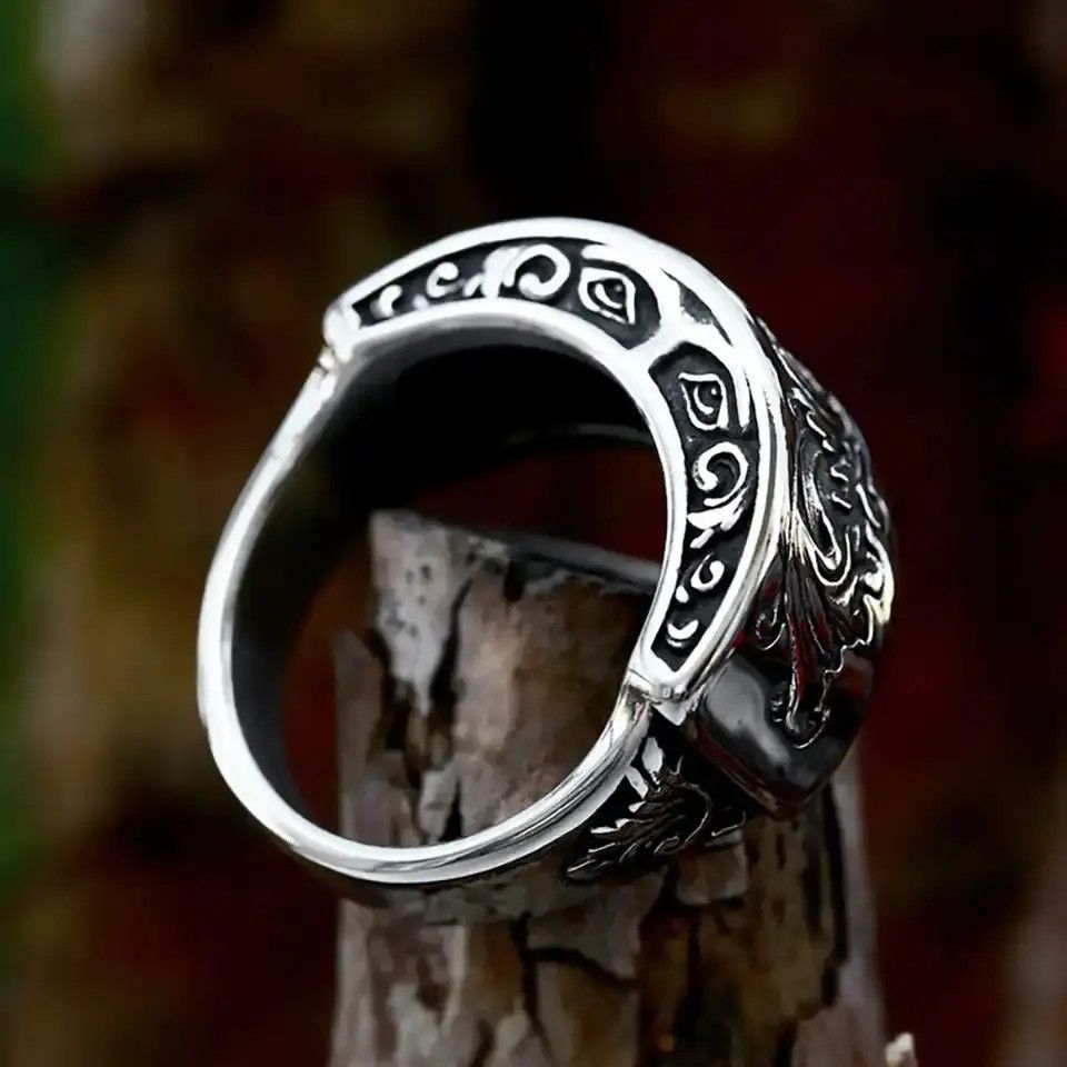 Jewelry Art Carve Ring (Size 7-13 ) Size ONE SIZE - 3 Thumbnail