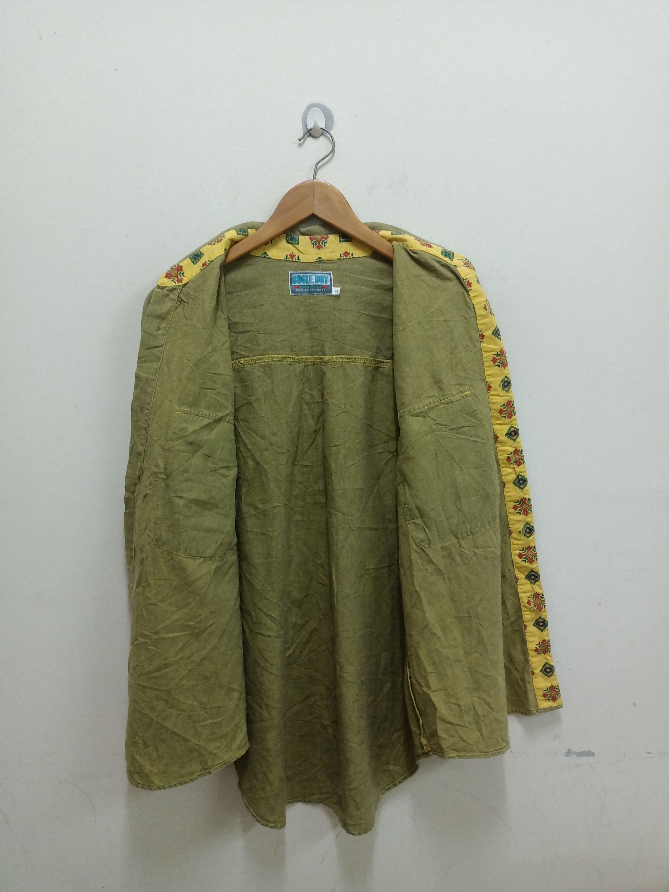 Bugle Boy Vintage 90s Bugle Boy double pockets shirt Size US XL / EU 56 / 4 - 2 Thumbnail