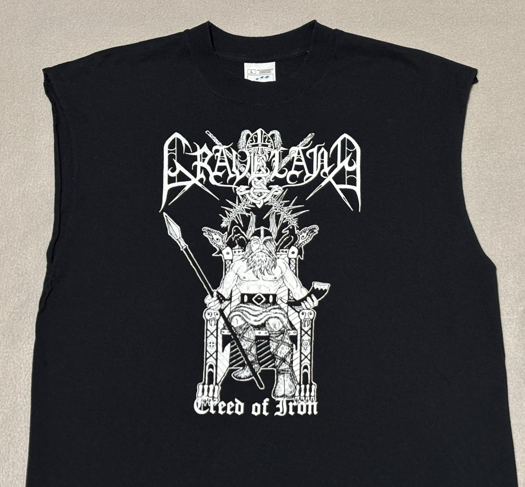 Band Tees Graveland Creed of Iron 2000 Screen Stars T-Shirt Size L Size US XL / EU 56 / 4 - 7 Thumbnail