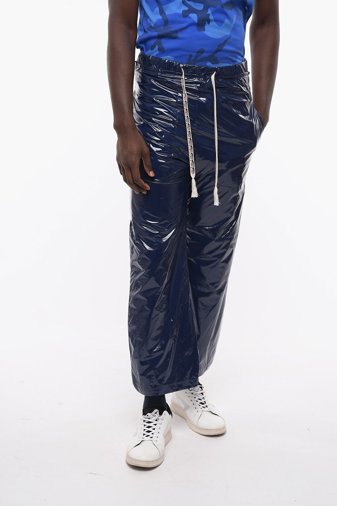 image of Etro Og1Mm1223 Pant In Blue, Men's (Size 30)