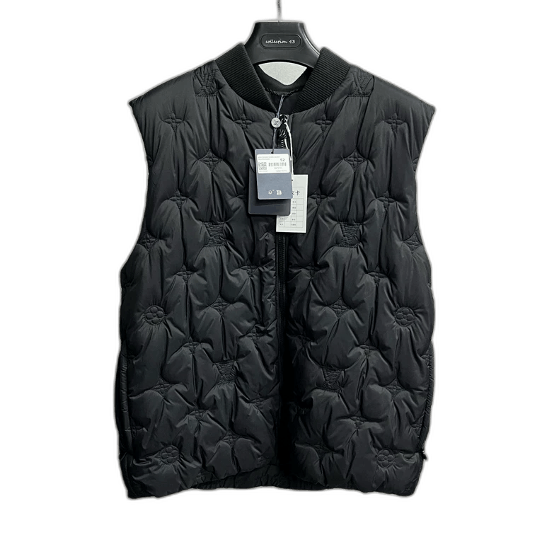Louis Vuitton Louis Vuitton Louis Vuitton Black Sleeveless Zip Vest-2506 Size US XXL / EU 58 / 5 - 1 Thumbnail
