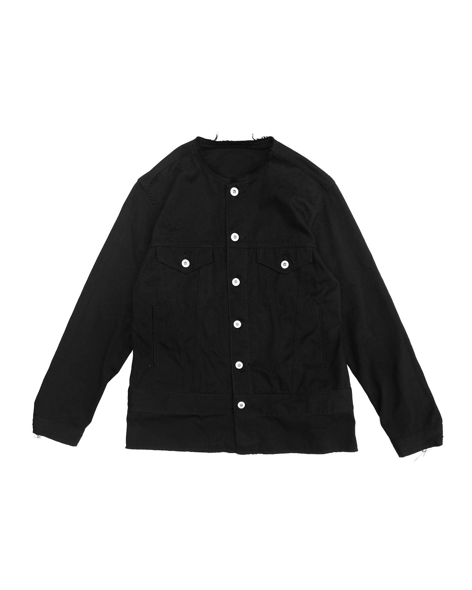 Comme des Garcons Black Comme des Garçons Polyester Drill Jacket Size US S / EU 44-46 / 1 - 1 Thumbnail