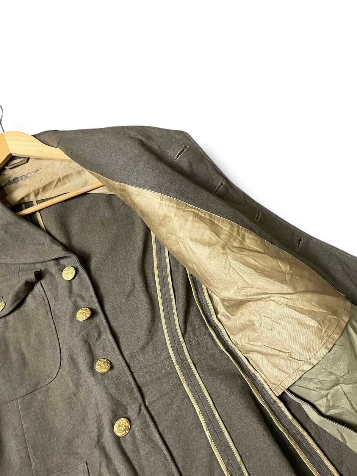 Japanese Brand × Vintage Vintage USA Army Four Pocket Wool Jacket (107) Size US XXS / EU 40 - 5 Thumbnail