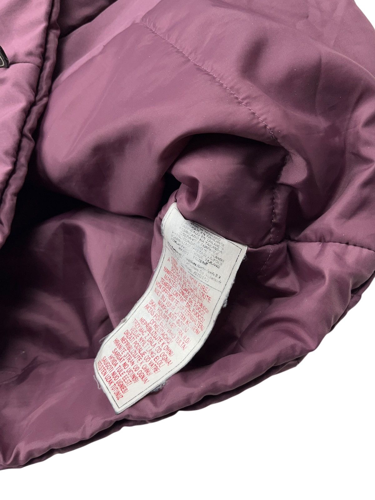 Nike × Vintage Vintage Nike Lavender Puffed Vest y2k Size S / US 4 / IT 40 - 8 Thumbnail