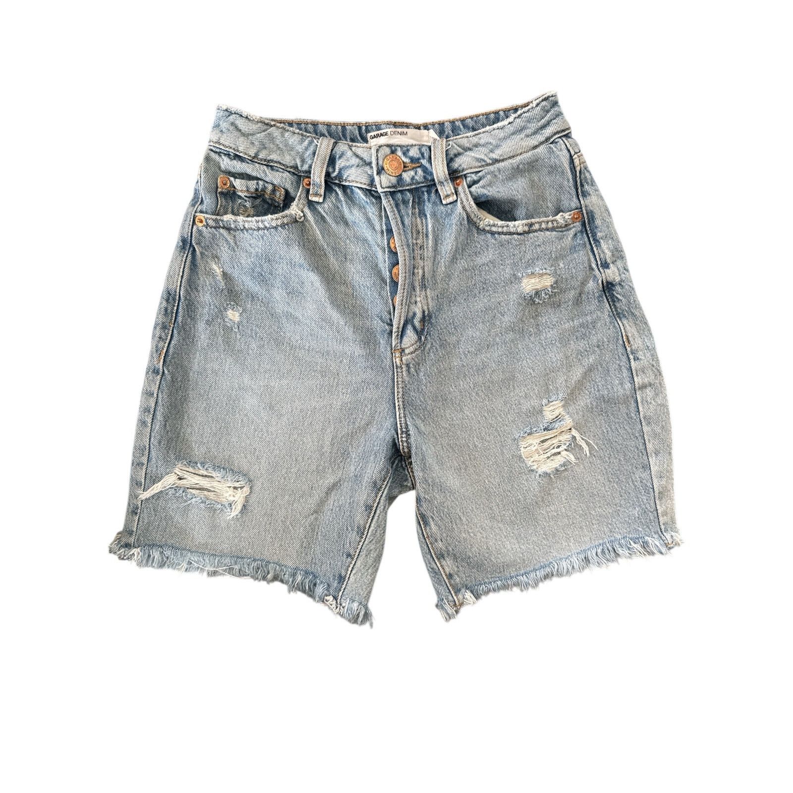 Garage Garage Denim Women’s Bermuda cutoff shorts Size 24 Size 24" / US 00 / IT 34 - 1 Thumbnail