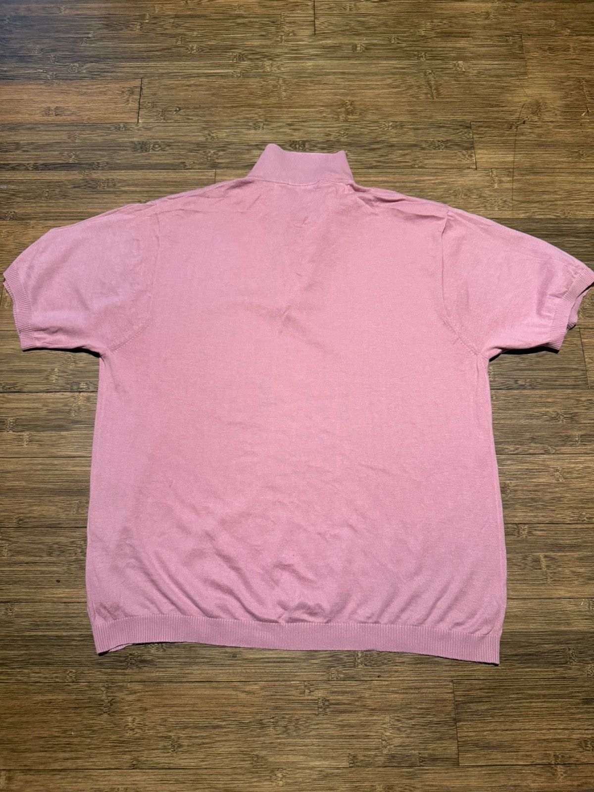 Supreme Supreme SS17 pink knit polo Size US M / EU 48-50 / 2 - 3 Thumbnail