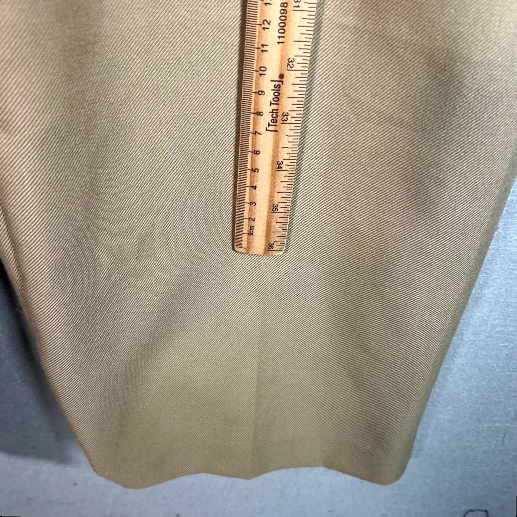 Uniqlo Uniqlo Dress Pants Womens 14 Beige Wool Blend Wide-Leg Pants Size 36" / US 14 / IT 50 - 6 Thumbnail