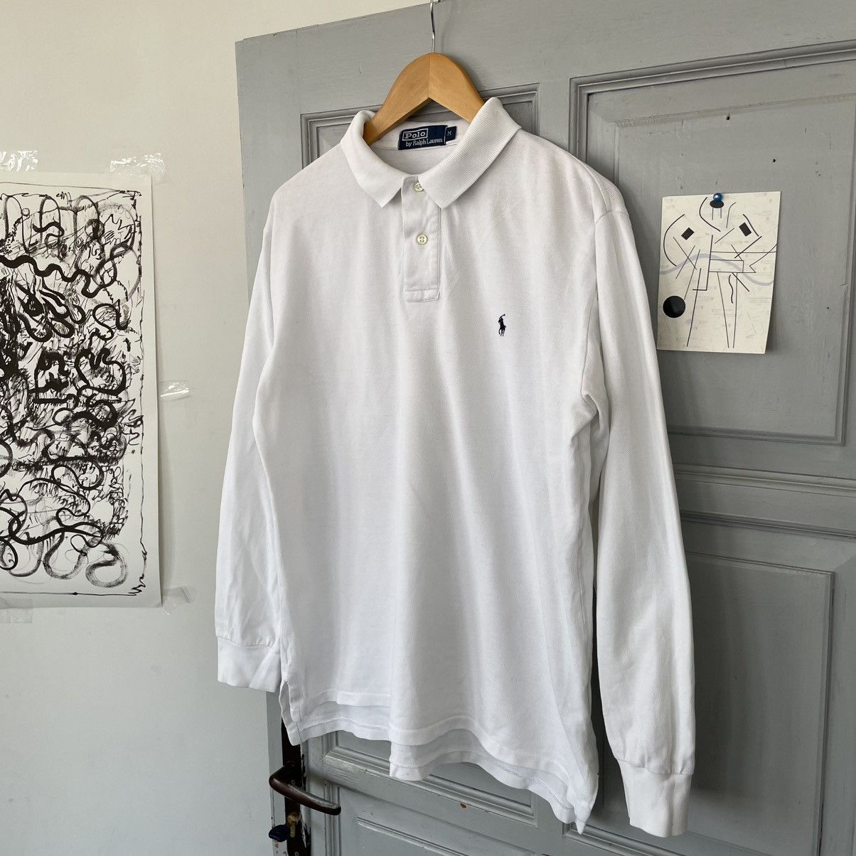 Polo Ralph Lauren Vintage Polo Ralph Lauren Rugby Long Sleeve Size M Size US M / EU 48-50 / 2 - 3 Thumbnail