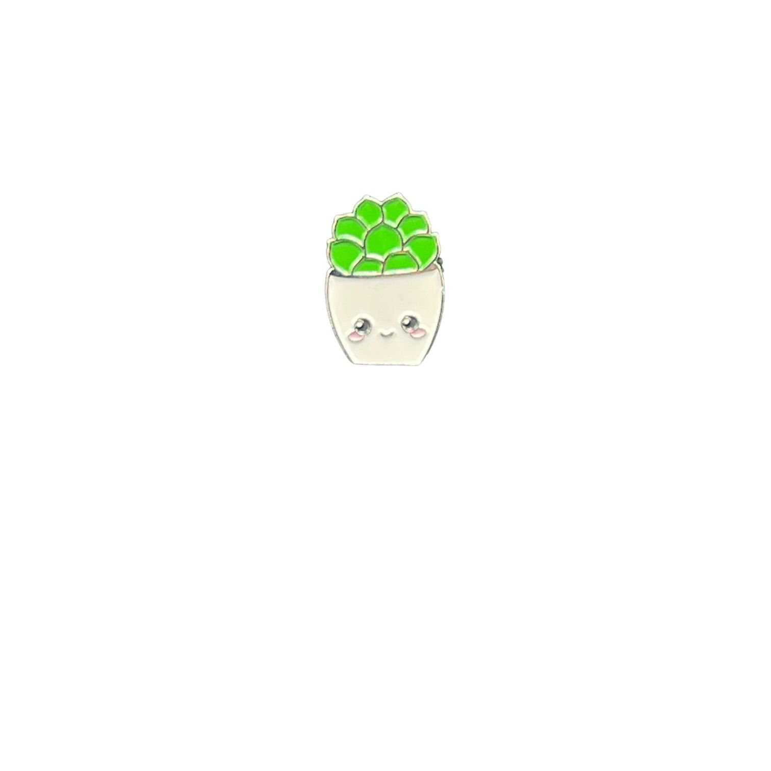 Other Cute Little Bashful Succulent Pin in a White Pot Size ONE SIZE - 1 Thumbnail
