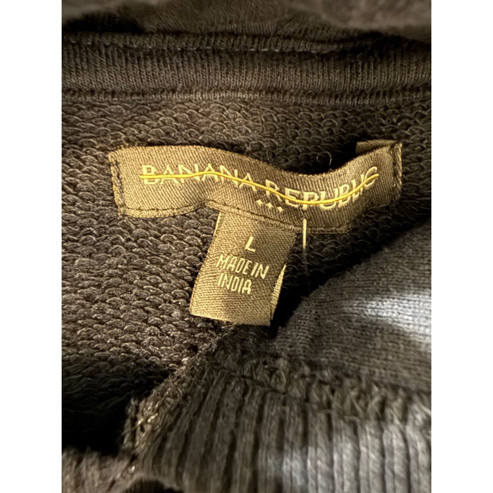 Banana Republic Banana Republic Hoodie Men LG Navy BR Graphic Sweatshirt NWT Size US L / EU 52-54 / 3 - 3 Thumbnail