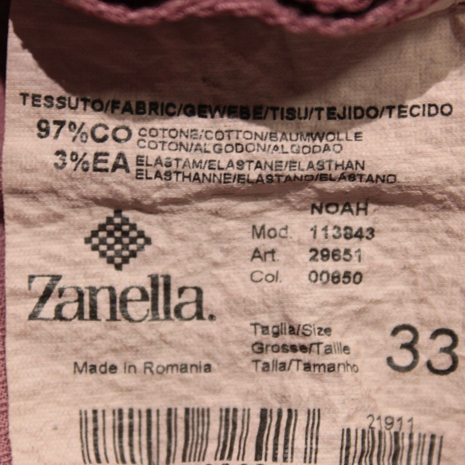Zanella Zanella New with tags Chino Size 33 US In Pink Size US 33 - 7 Thumbnail