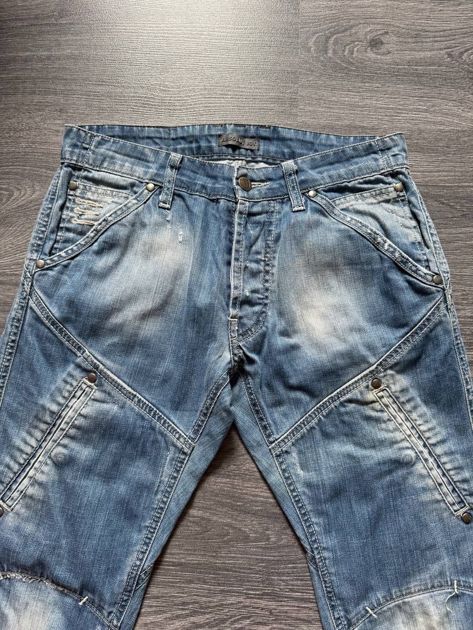 Absolut Joy Vintage Y2K Avant Garde Denim Jeans Pants Size US 28 / EU 44 - 4 Thumbnail