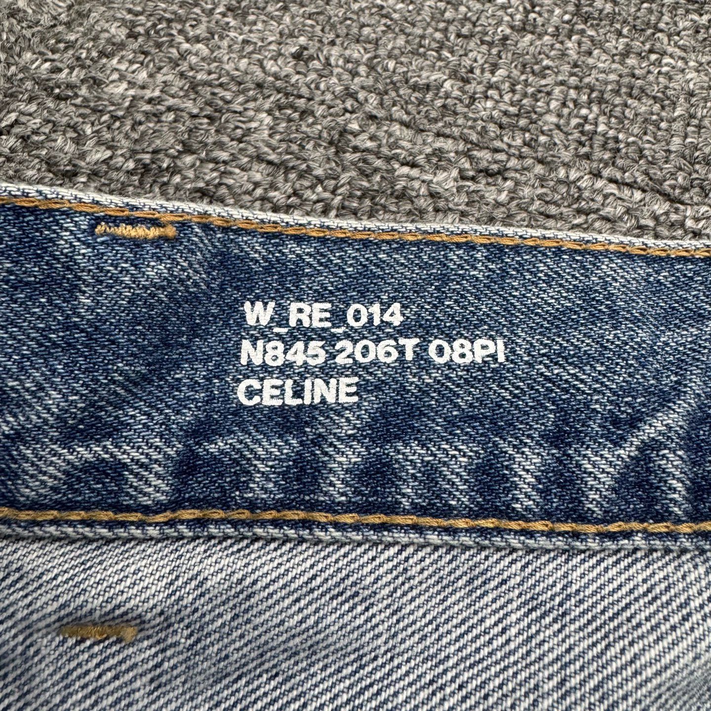 Celine Celine washed distressed jeans size 29 Size 29" - 2 Thumbnail