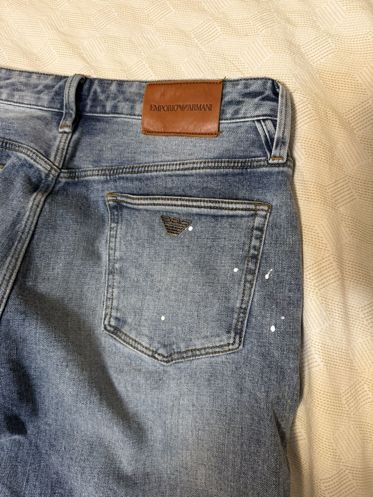 Emporio Armani Emporio Armani Blue Pocket Jeans Size 31 Size US 31 - 10 Thumbnail
