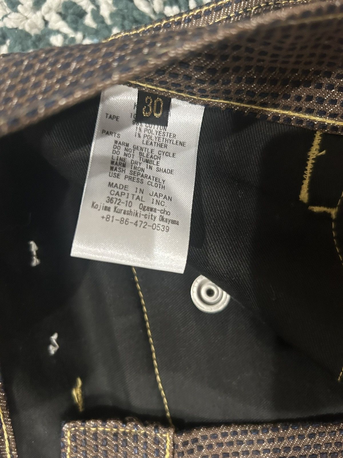 Kapital Kapital Century Denim Size US 29 - 3 Thumbnail