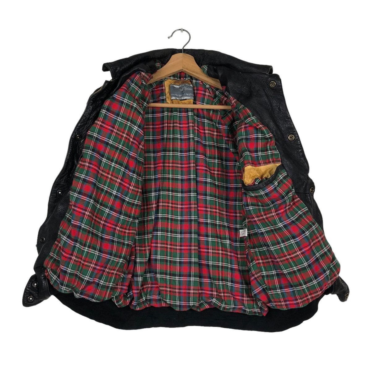 Japanese Brand 🔥VINTAGE LEATHER JACKET NORTH BEACH LEATHER ISSEY MIYAKE Size US S / EU 44-46 / 1 - 15 Thumbnail