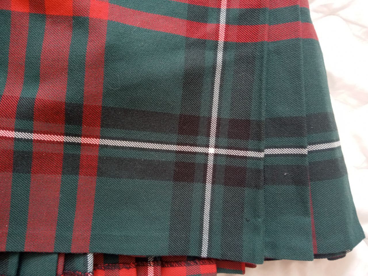 Designer Scottish Highland Kilt Unisex (Waist 39 cm) Size US 32 / EU 48 - 4 Thumbnail