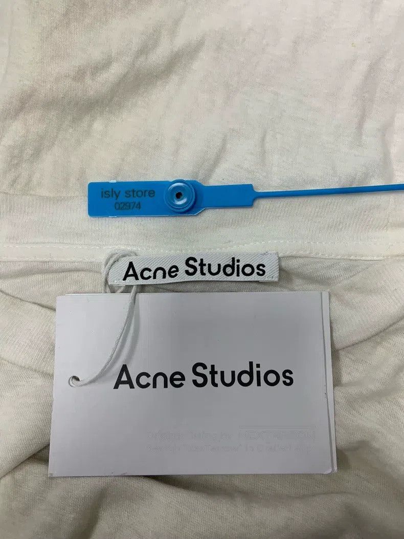 Acne Studios Acne Studios 1996 Series Letter Logo Aged Print Crewneck L Size US XS / EU 42 / 0 - 5 Thumbnail
