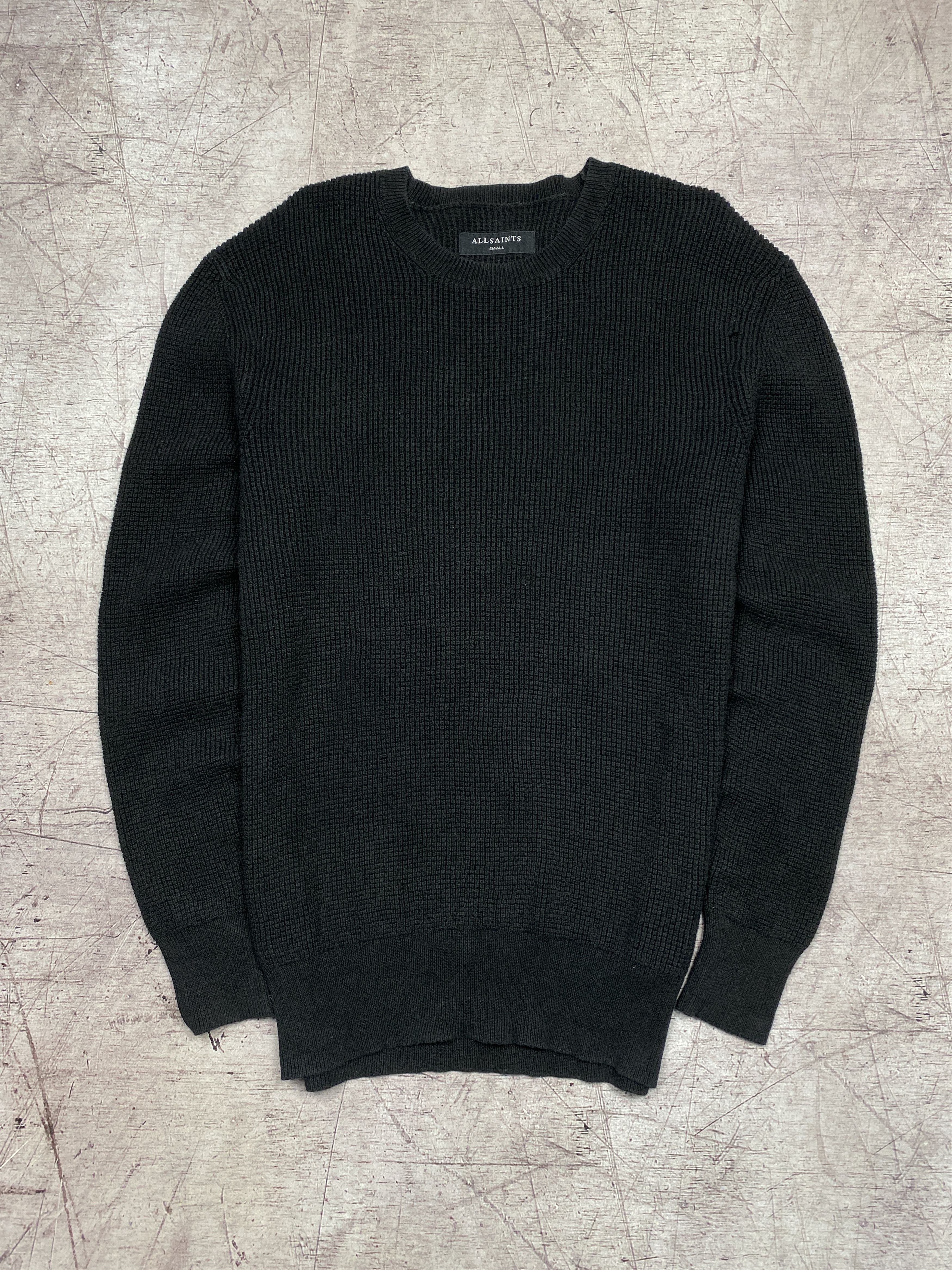 Allsaints Allsaint Mens Serle Crew Neck Knit Sweater Size US S / EU 44-46 / 1 - 1 Thumbnail