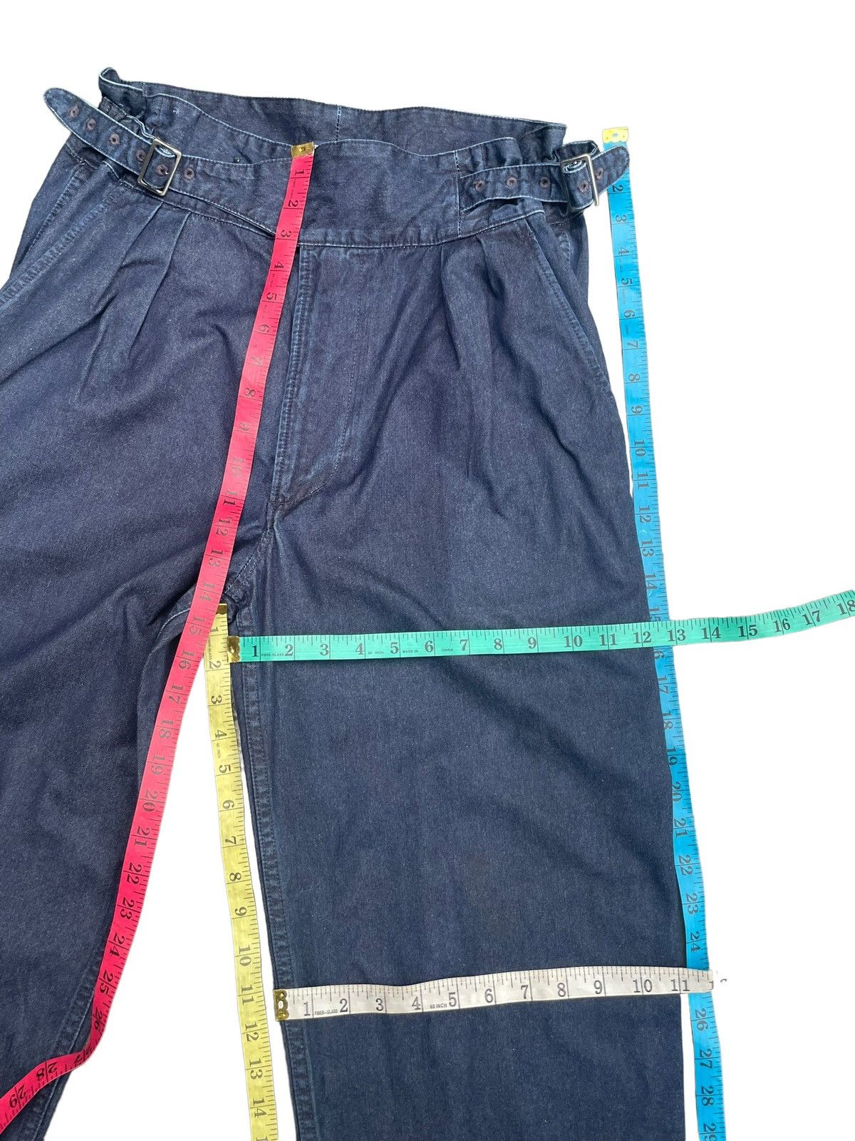 Denim & Co. × Japanese Brand Denim Closet Military Inspired Denim Size US 32 / EU 48 - 12 Thumbnail
