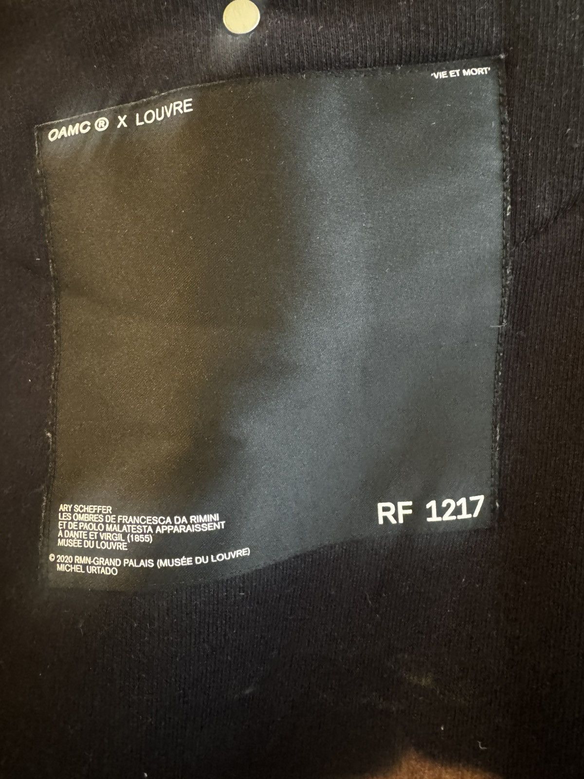 OAMC OAMC Graphic Sweatshirt – Black Size US M / EU 48-50 / 2 - 7 Thumbnail