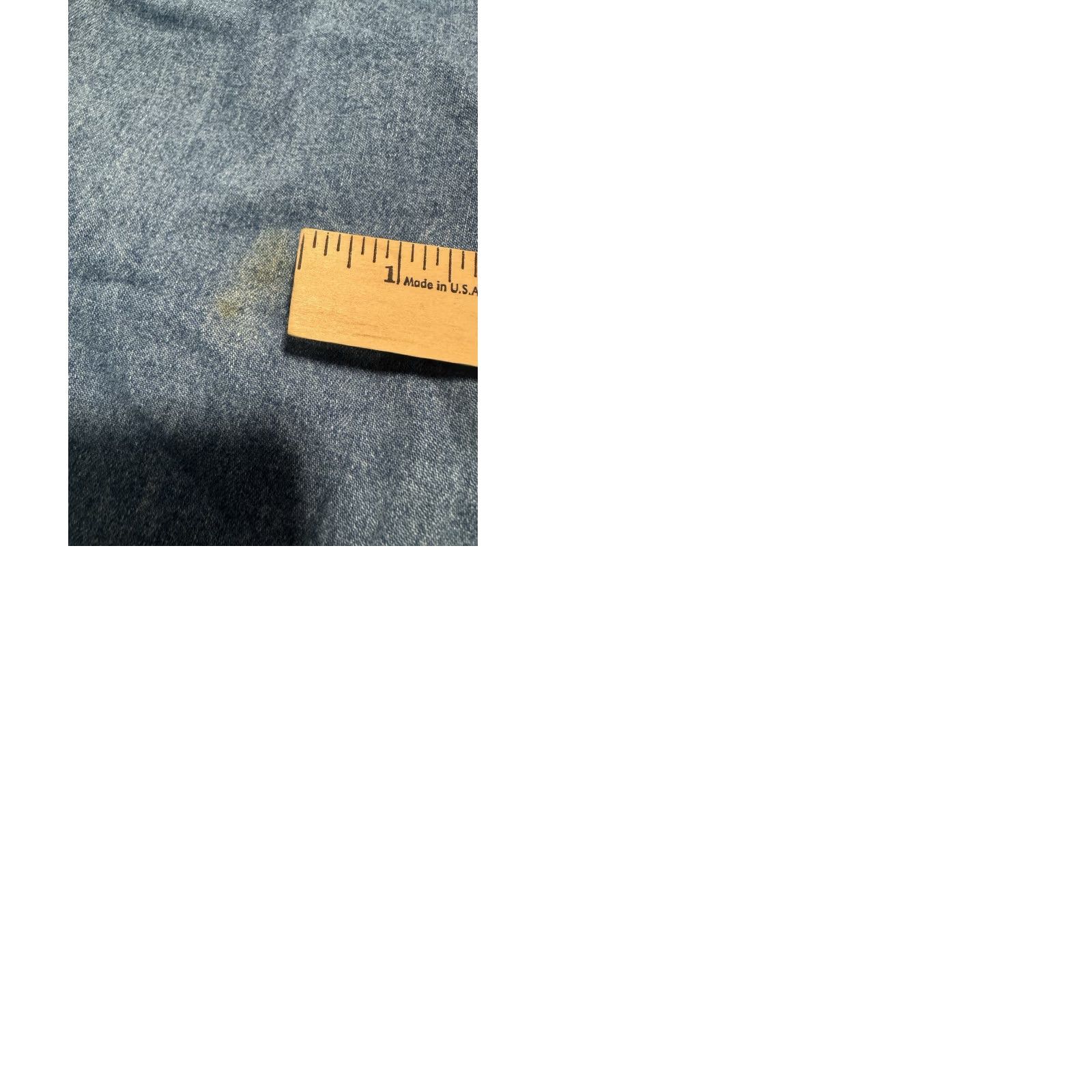 Vintage VTG OshKosh Bib Overalls 44x32 Blue Carpenter Made in USA Vestbak Workwear Denim OshKosh B'gosh Men Big & Tall Regular USA Workwear 44 32 Blue Size US 44 / EU 60 - 11 Thumbnail