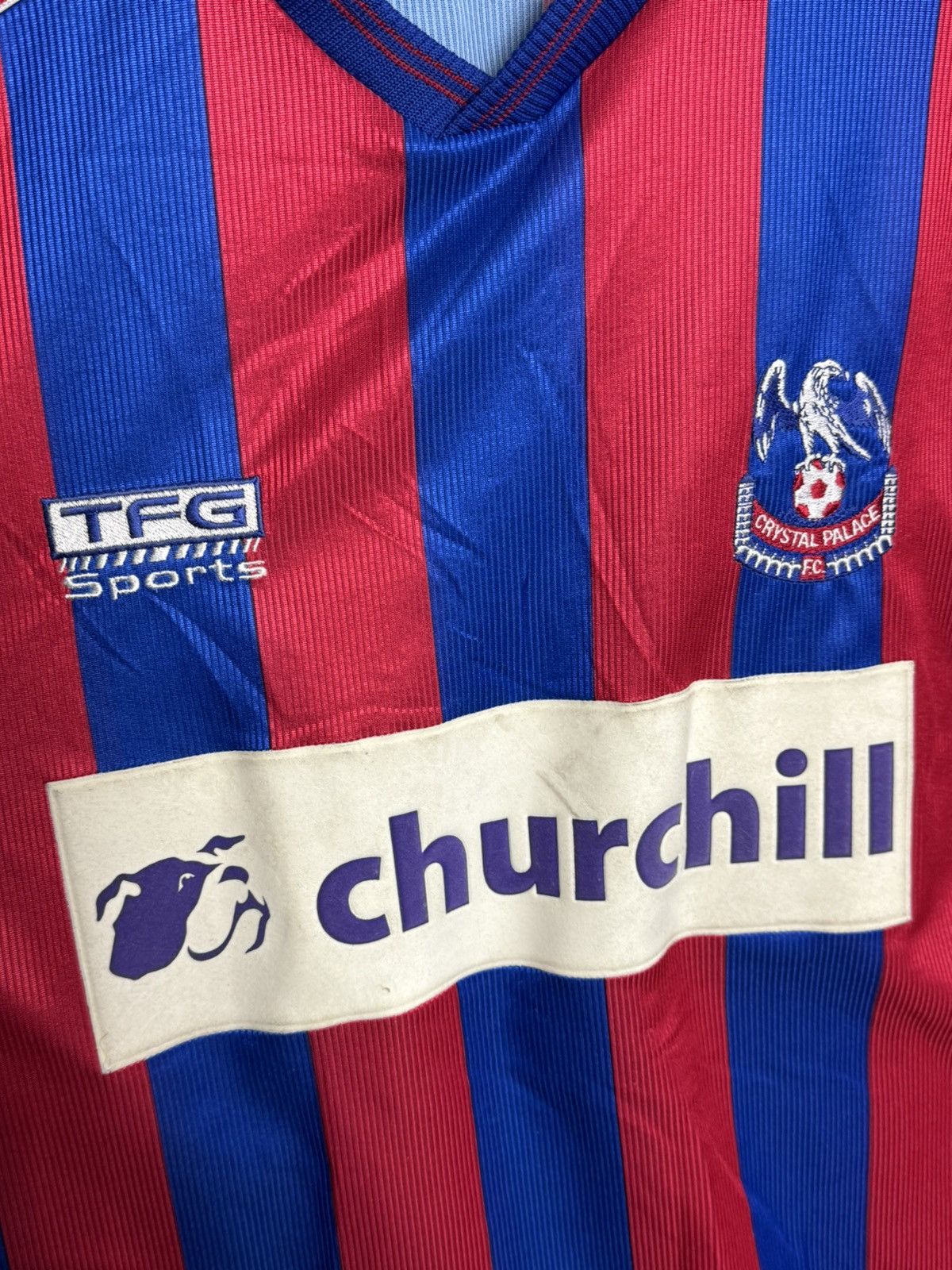 Other Crystal Palace 99/00 Home Football Jersey Size US L / EU 52-54 / 3 - 3 Thumbnail