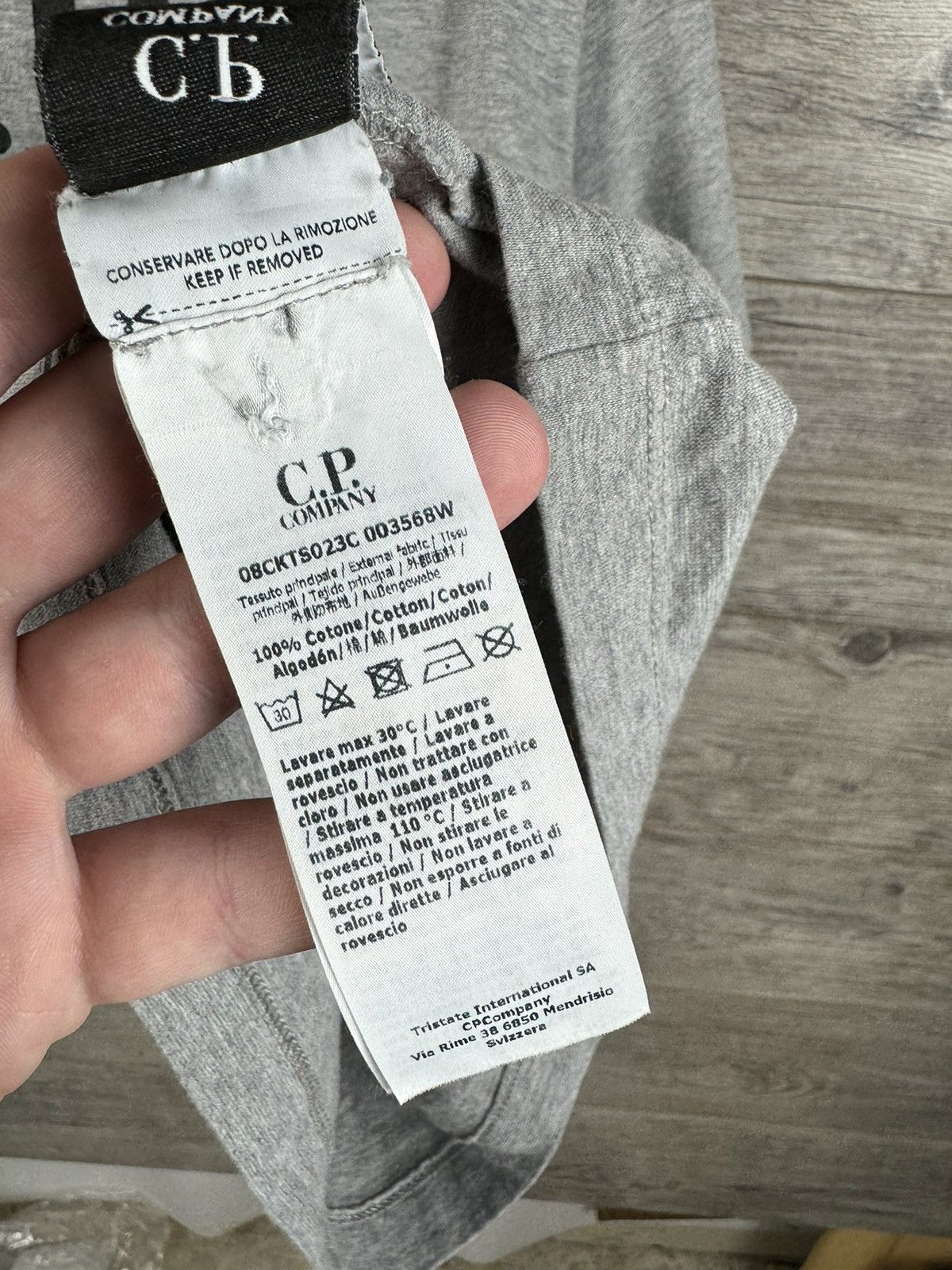 C.P. Company T-shirt Cp company big logo casual style Massimo Osti Size US S / EU 44-46 / 1 - 8 Thumbnail