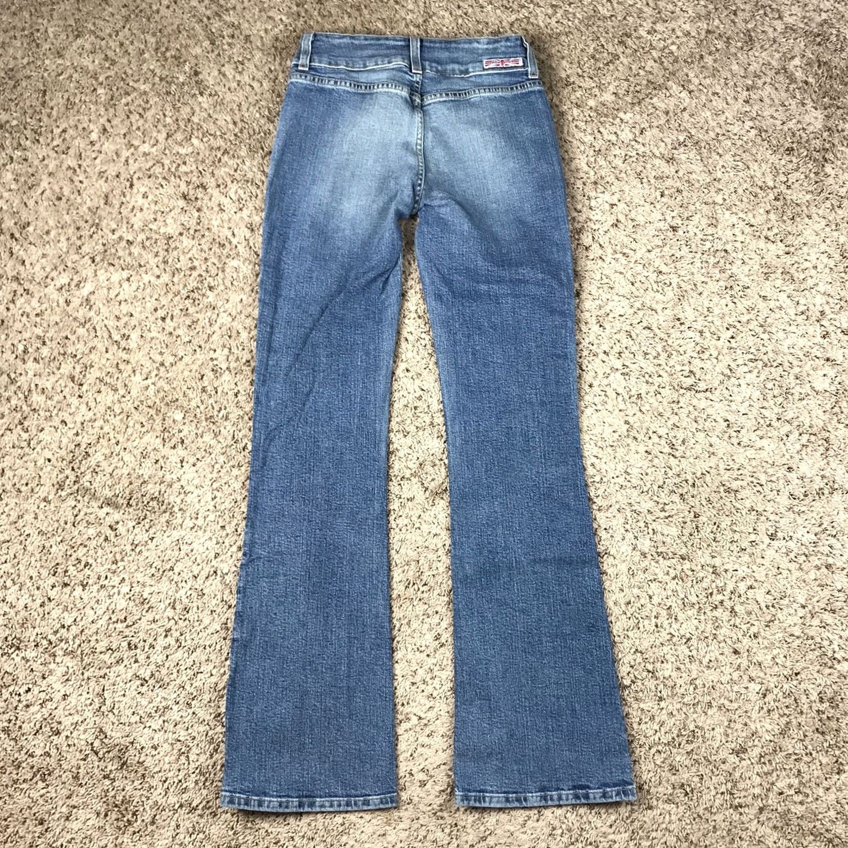 Hudson VINTAGE Hudson Bootcut Jeans Women Blue Denim 27x31 Medium Wash Stretch Made USA Regular Womens Jeans Size 27" / US 4 / IT 40 - 3 Thumbnail