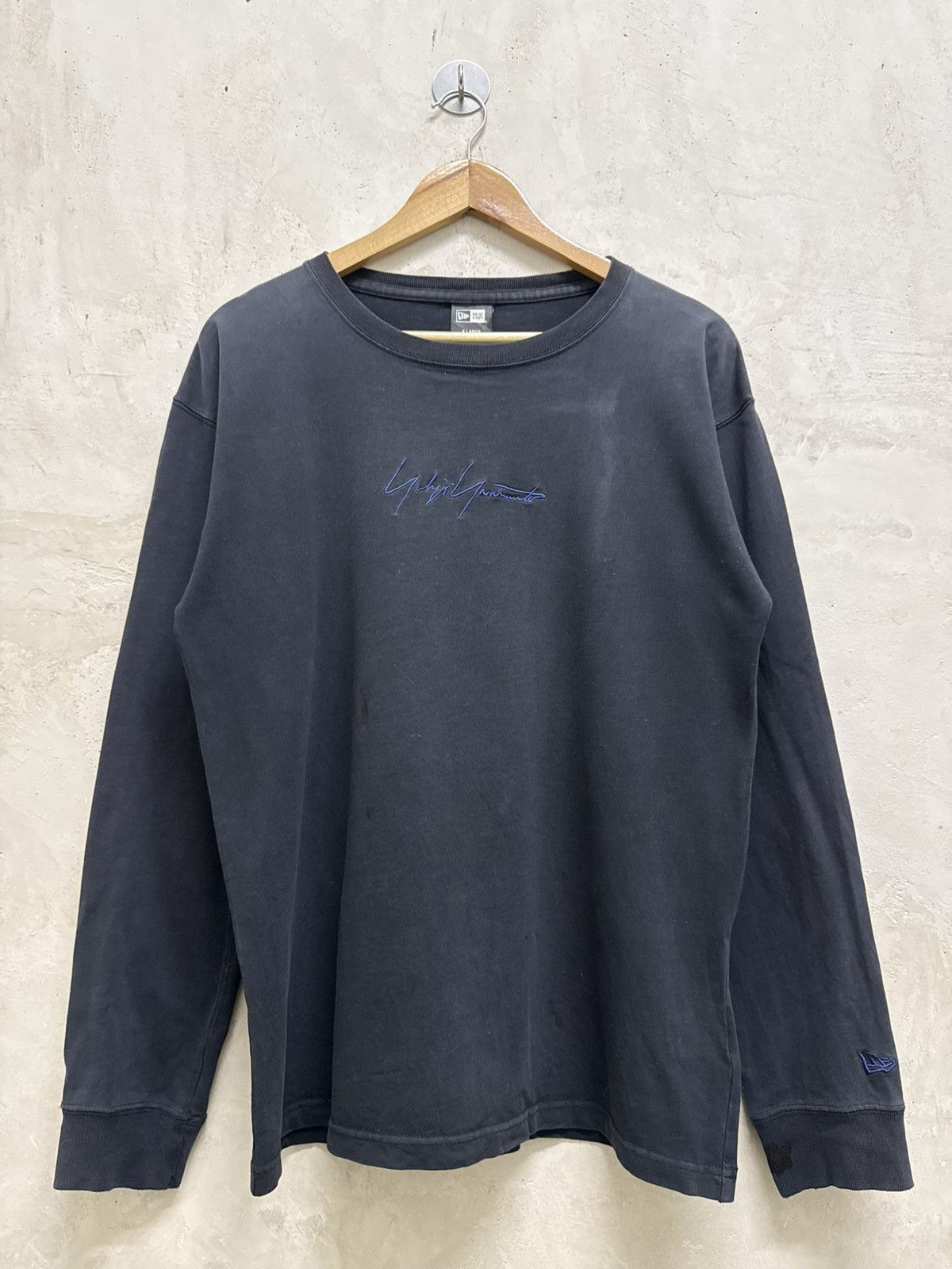 Sun Faded New Era x Yohji Yamamoto Long Sleeve Tees