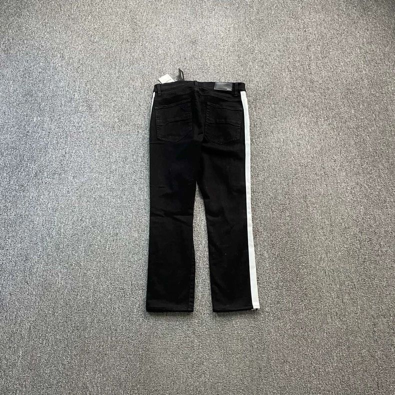 Amiri Amiri black and white striped jeans Size US 34 / EU 50 - 2 Thumbnail