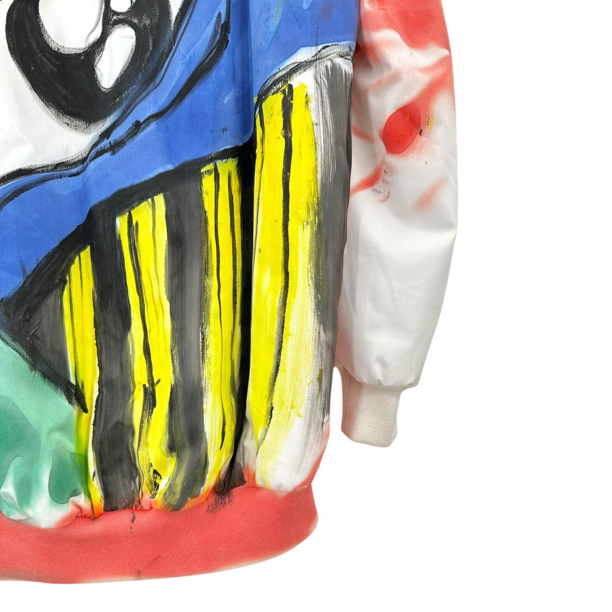 Rochas Rochas 2022 Graffiti Hand Painted Oversized Bomber Jacket Size US L / EU 52-54 / 3 - 6 Thumbnail