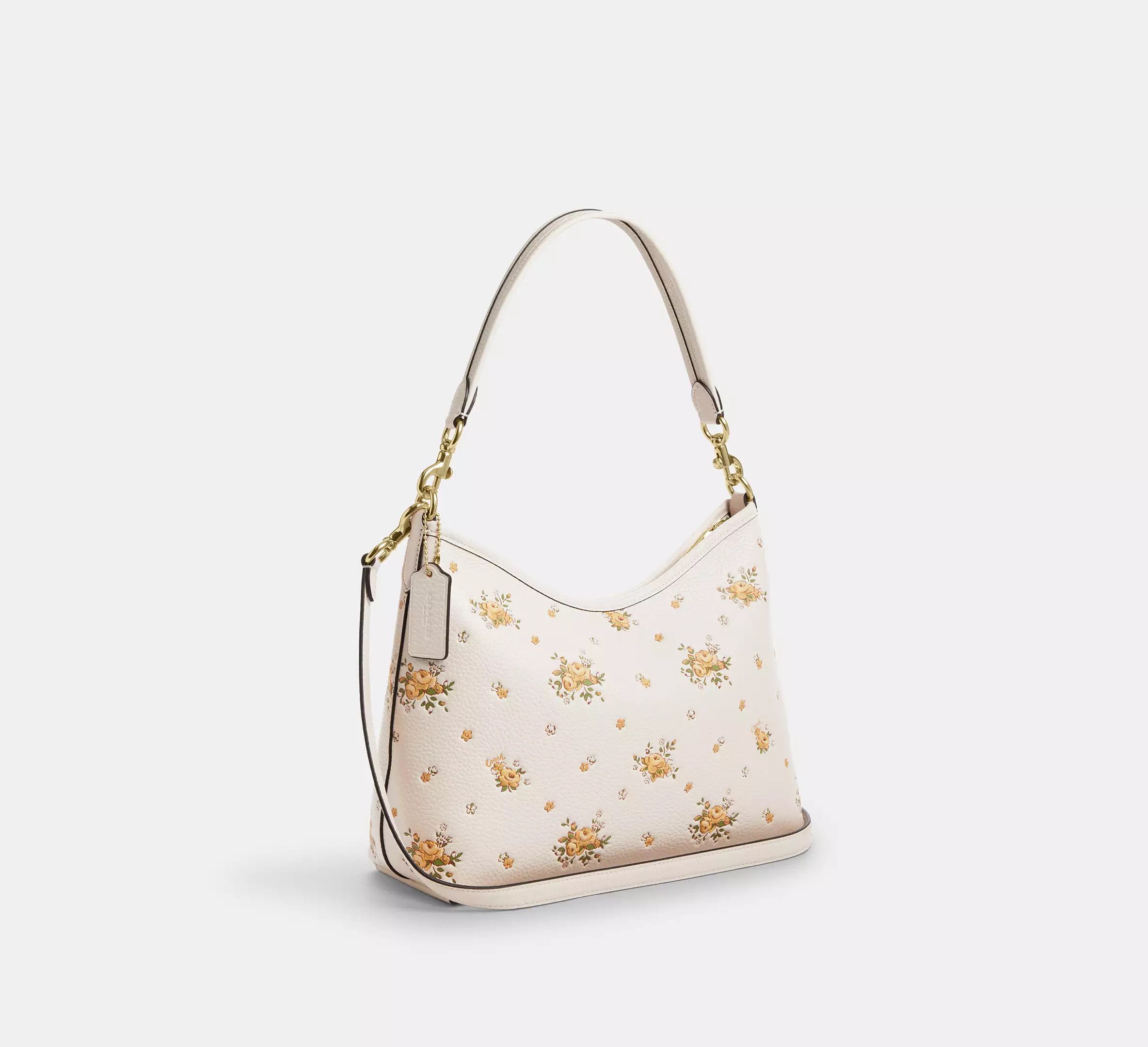 Coach NWT Coach Laurel Shoulder Bag With Floral Print CAL43 Size ONE SIZE - 11 Thumbnail