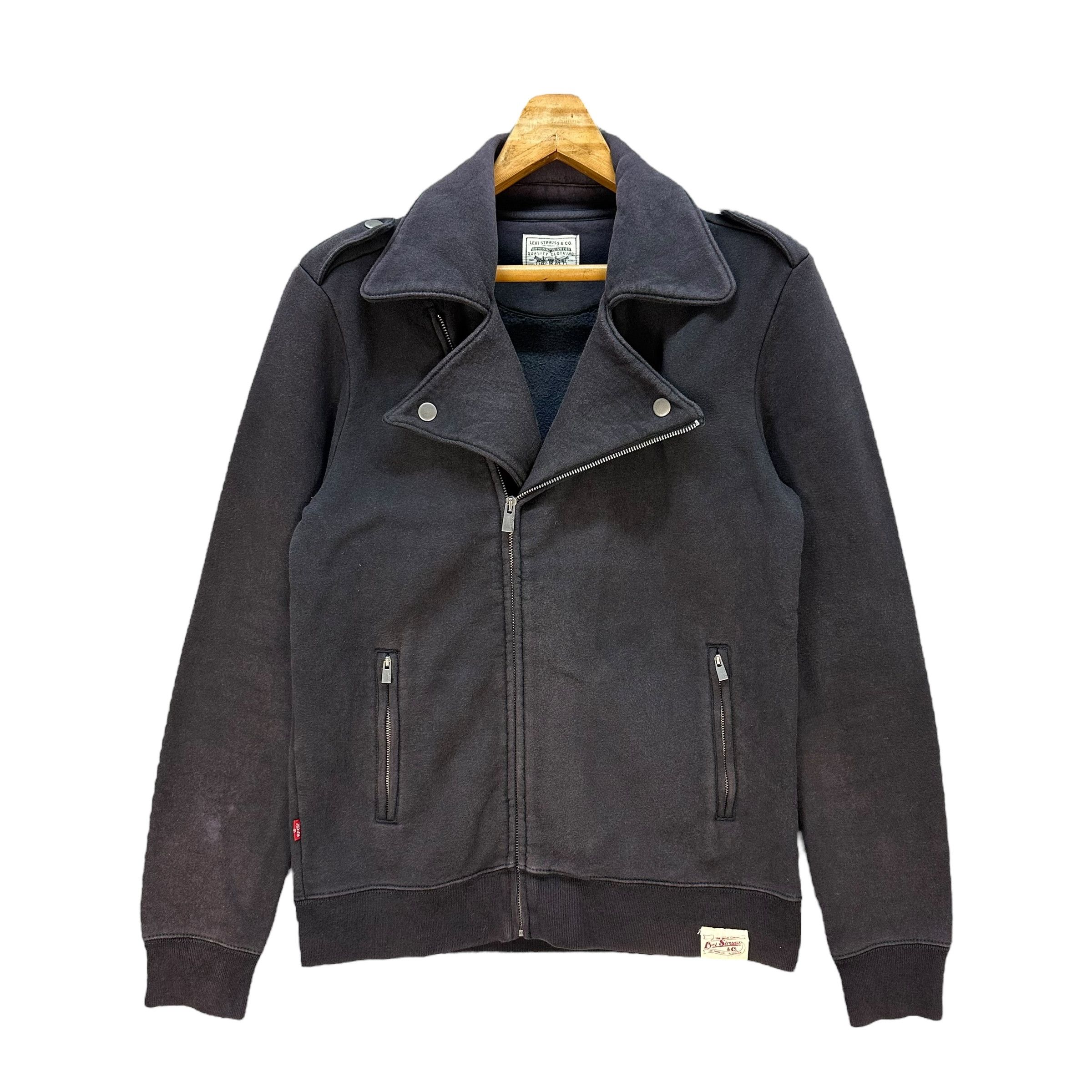 Levi's LEVI'S Punk Rock Mohawk Faded Double Collar Jacket #A80-1923 Size US M / EU 48-50 / 2 - 3 Thumbnail