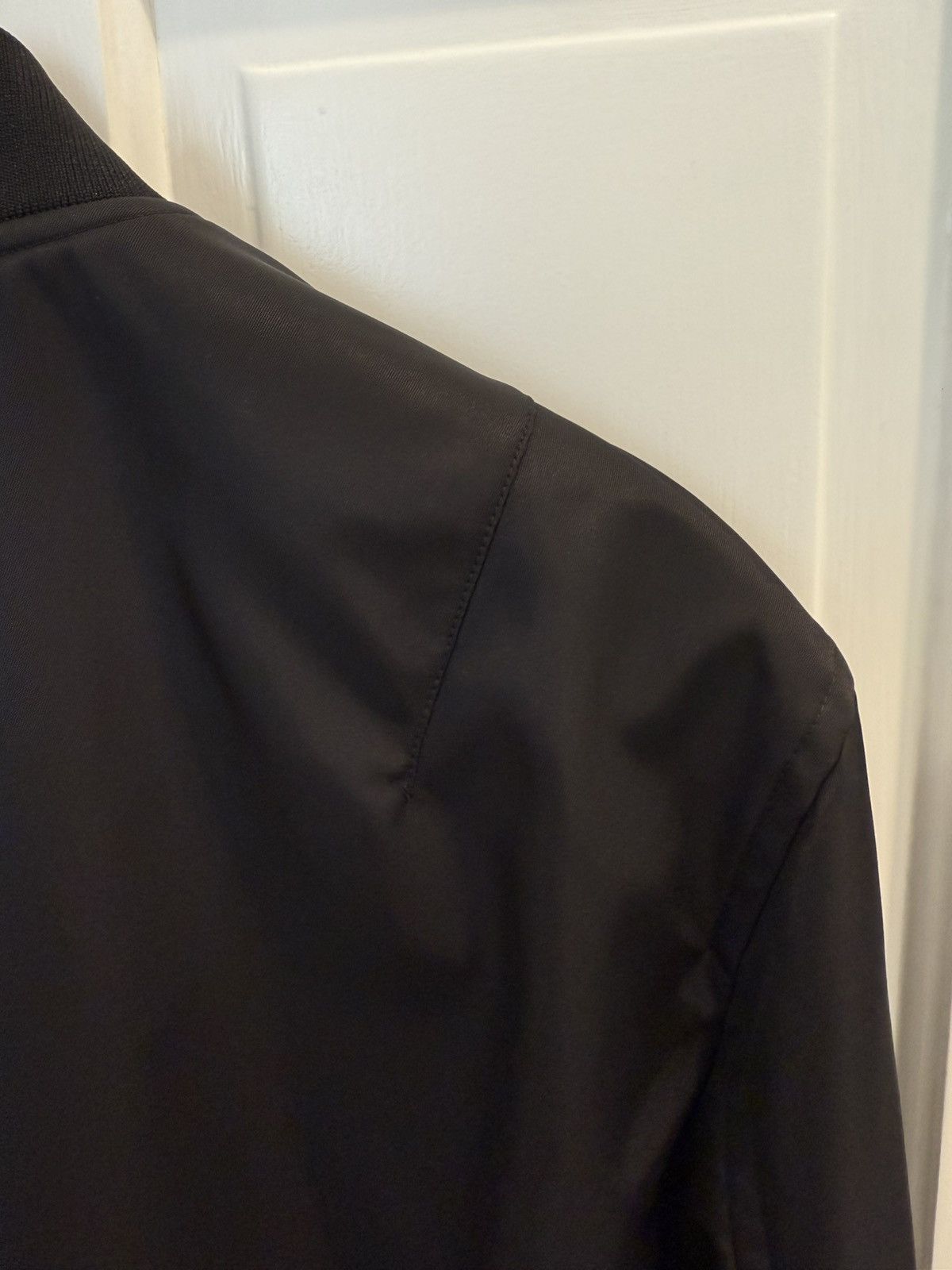 Valentino Valentino Men Bomber Black 3D flower Collar Size US S / EU 44-46 / 1 - 14 Thumbnail