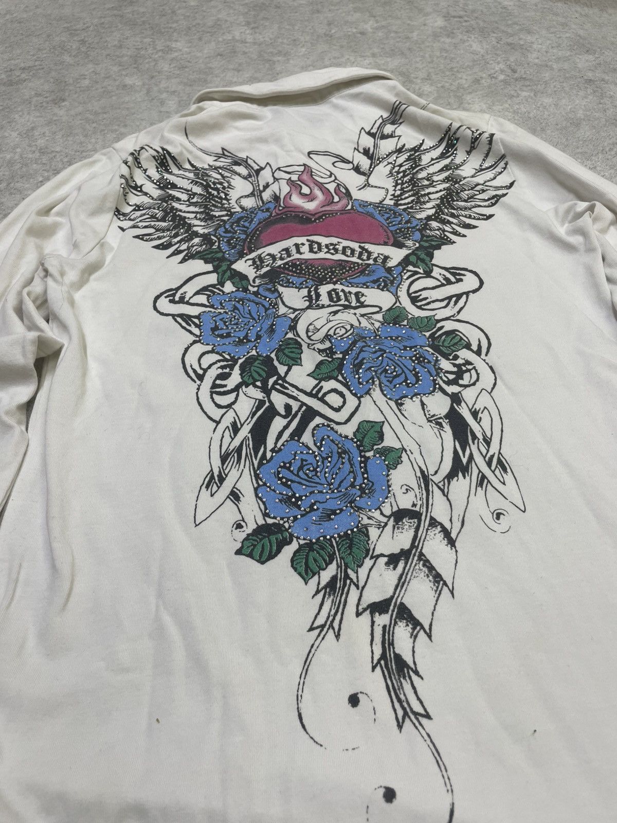 Hysteric Glamour × If Six Was Nine × Le Grande Bleu (L.G.B.) IfSixWasNine LGB Hard Soda Bardsoda Tattoo Mesh Top Glam Size US M / EU 48-50 / 2 - 3 Thumbnail