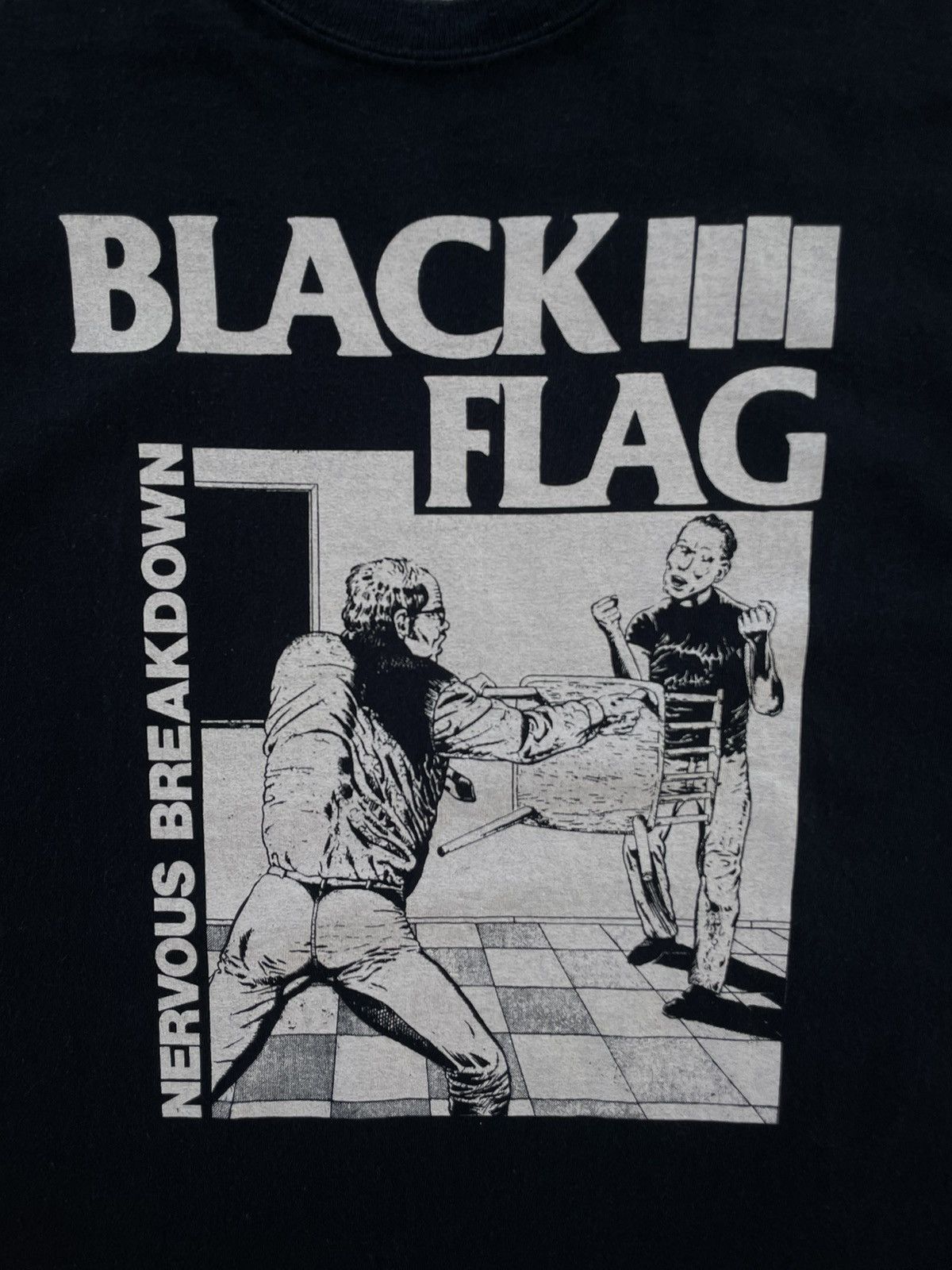 Band Tees × Vintage Vintage 2000s Black Flag T-Shirt Size US XL / EU 56 / 4 - 3 Thumbnail