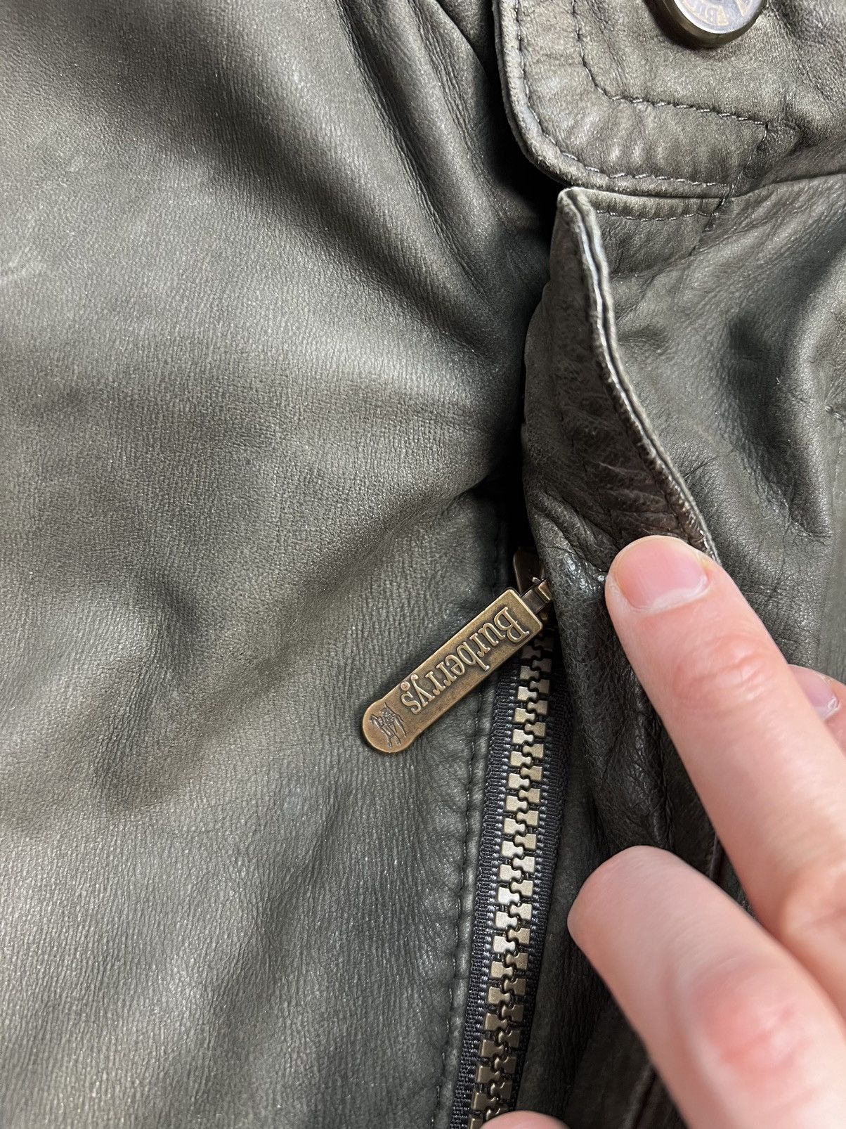 Burberry × Vintage Baggy Jacket Burberry Vintage 90’s Burberry’s Logged Buttons Size US XXL / EU 58 / 5 - 2 Thumbnail