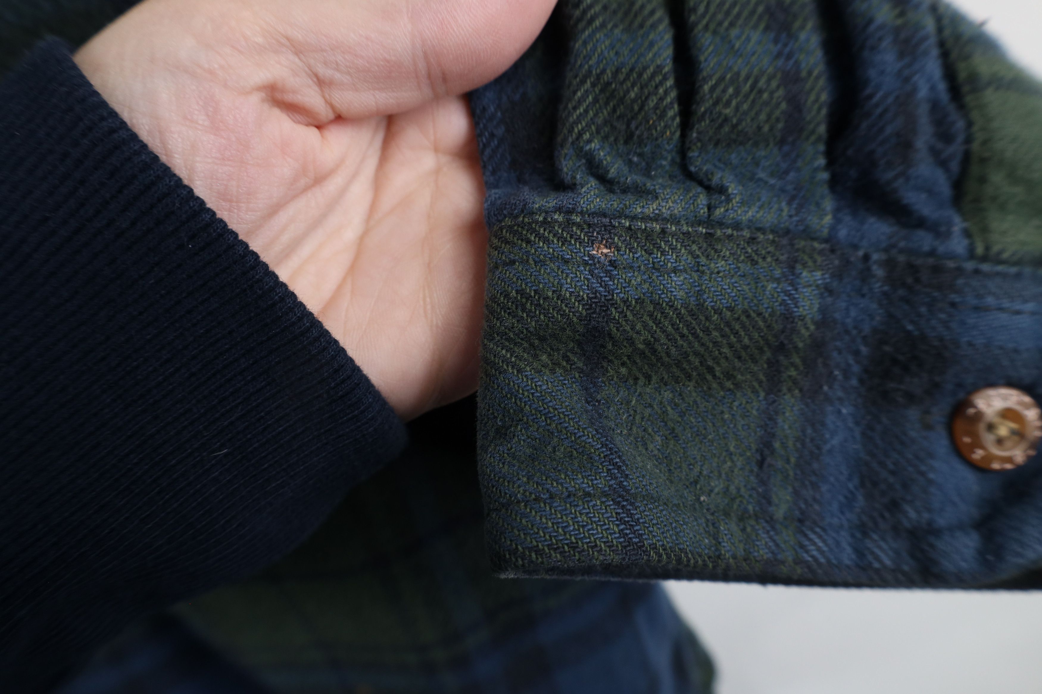 Vintage Vintage 90s Streetwear Heavyweight Flannel Button Shirt Size US XXL / EU 58 / 5 - 5 Thumbnail