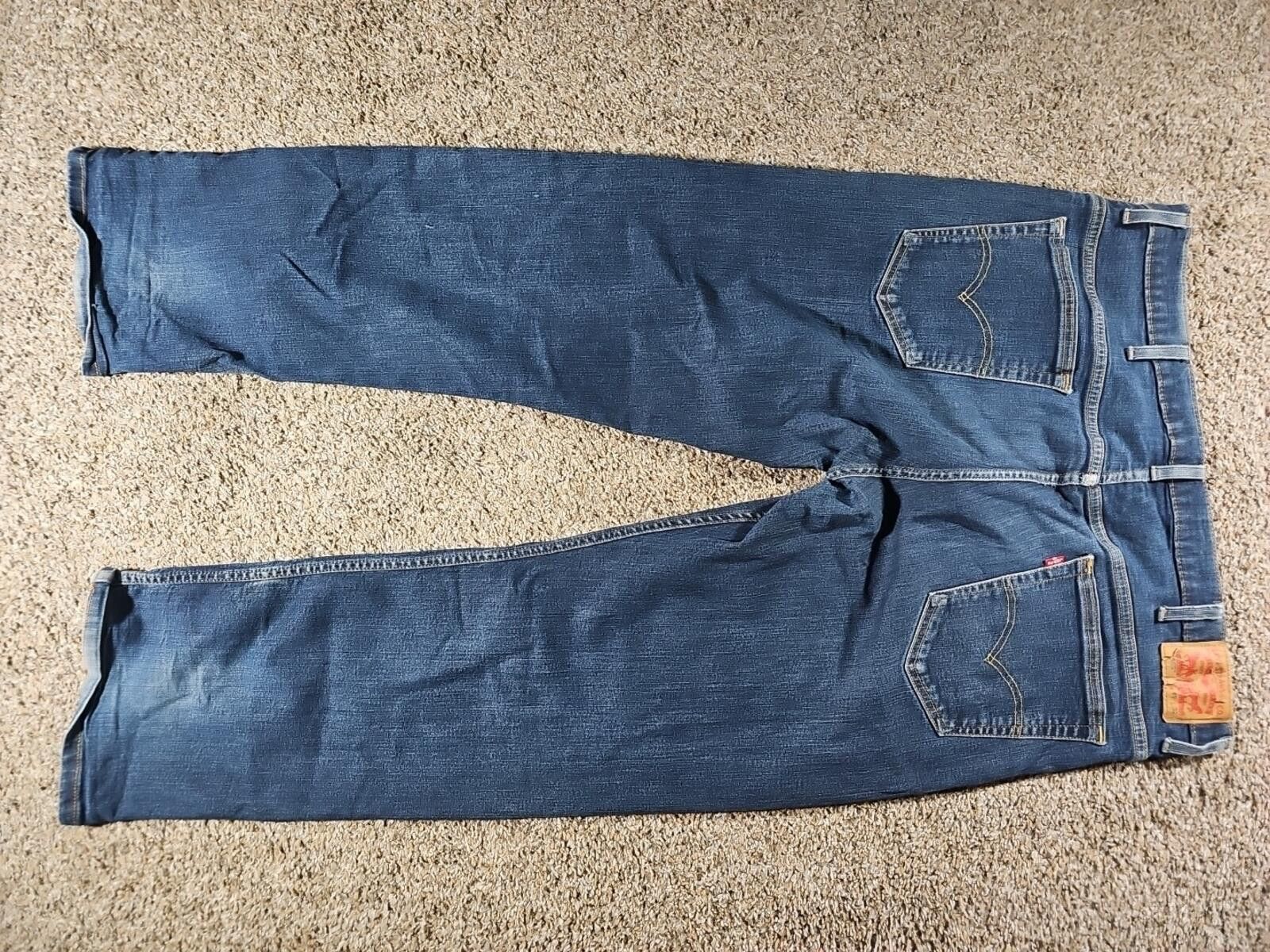 Levi's Levi Strauss 42x32 Straight Cut Jeans Size US 42 / EU 58 - 8 Thumbnail