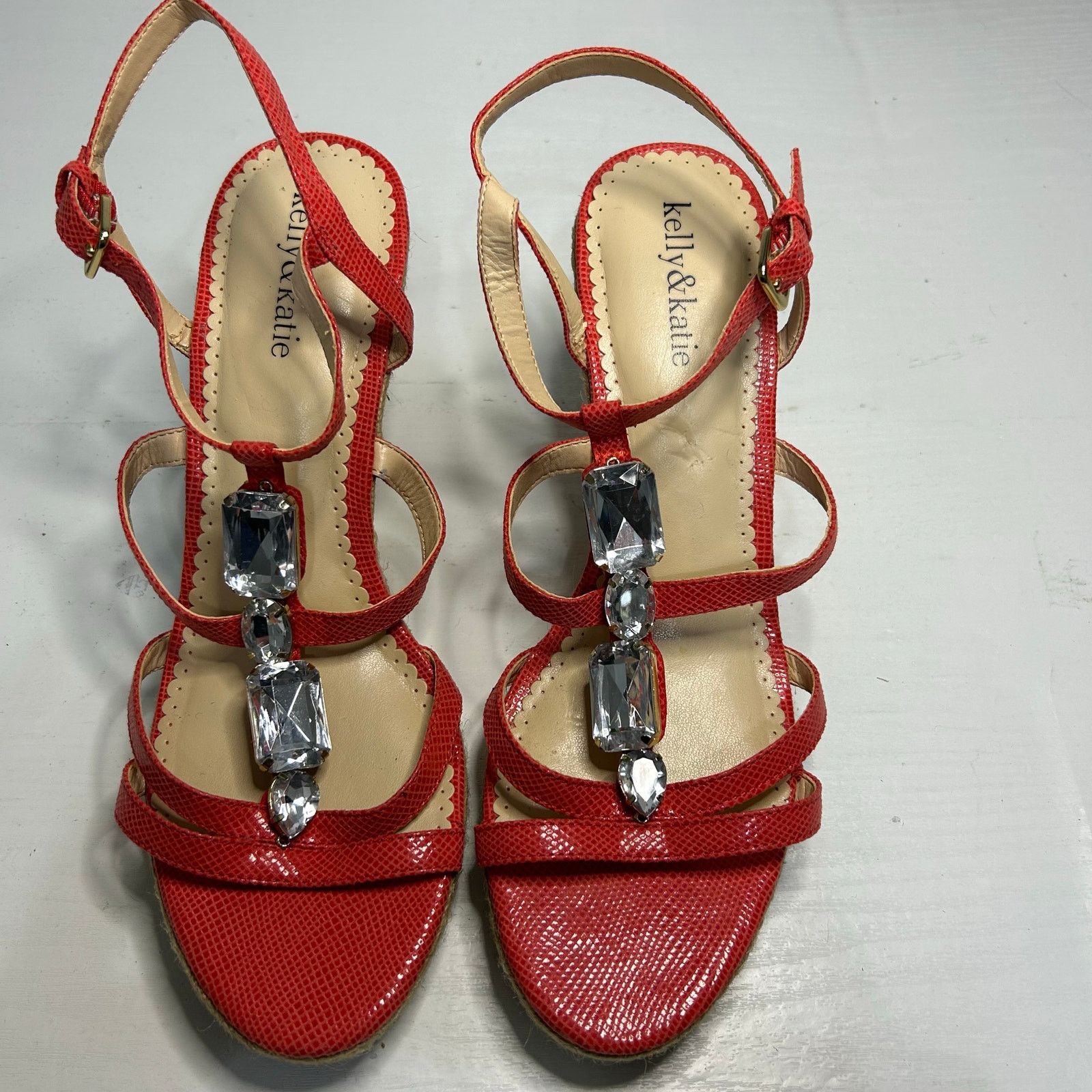 Other Kelly & Katie Rachel Coral Espadrille Wedge 10 Size US 10 / IT 40 - 15 Thumbnail