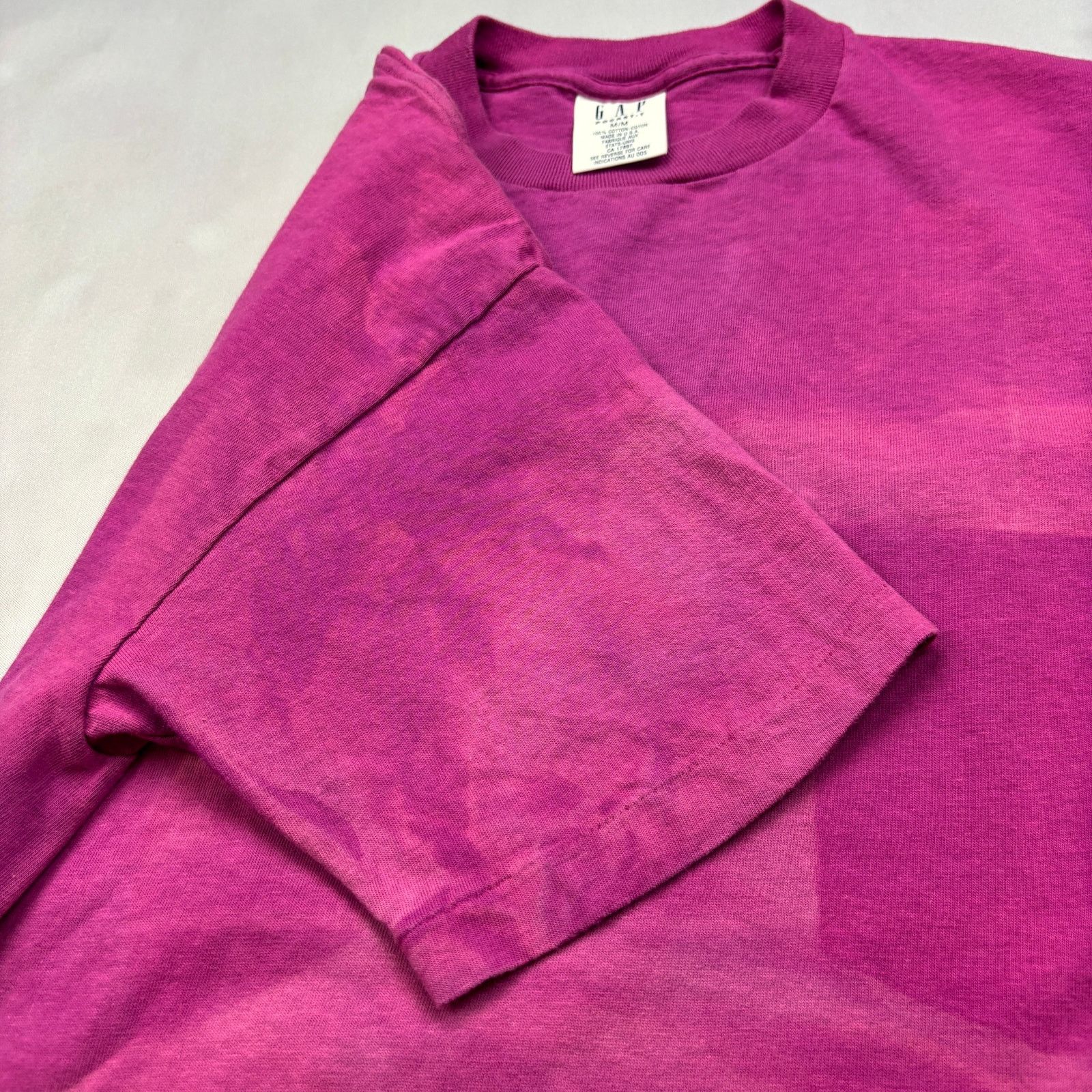 Gap Vintage 90s Gap Pocketless Tee Men's Medium Single Stitch Size US M / EU 48-50 / 2 - 7 Thumbnail