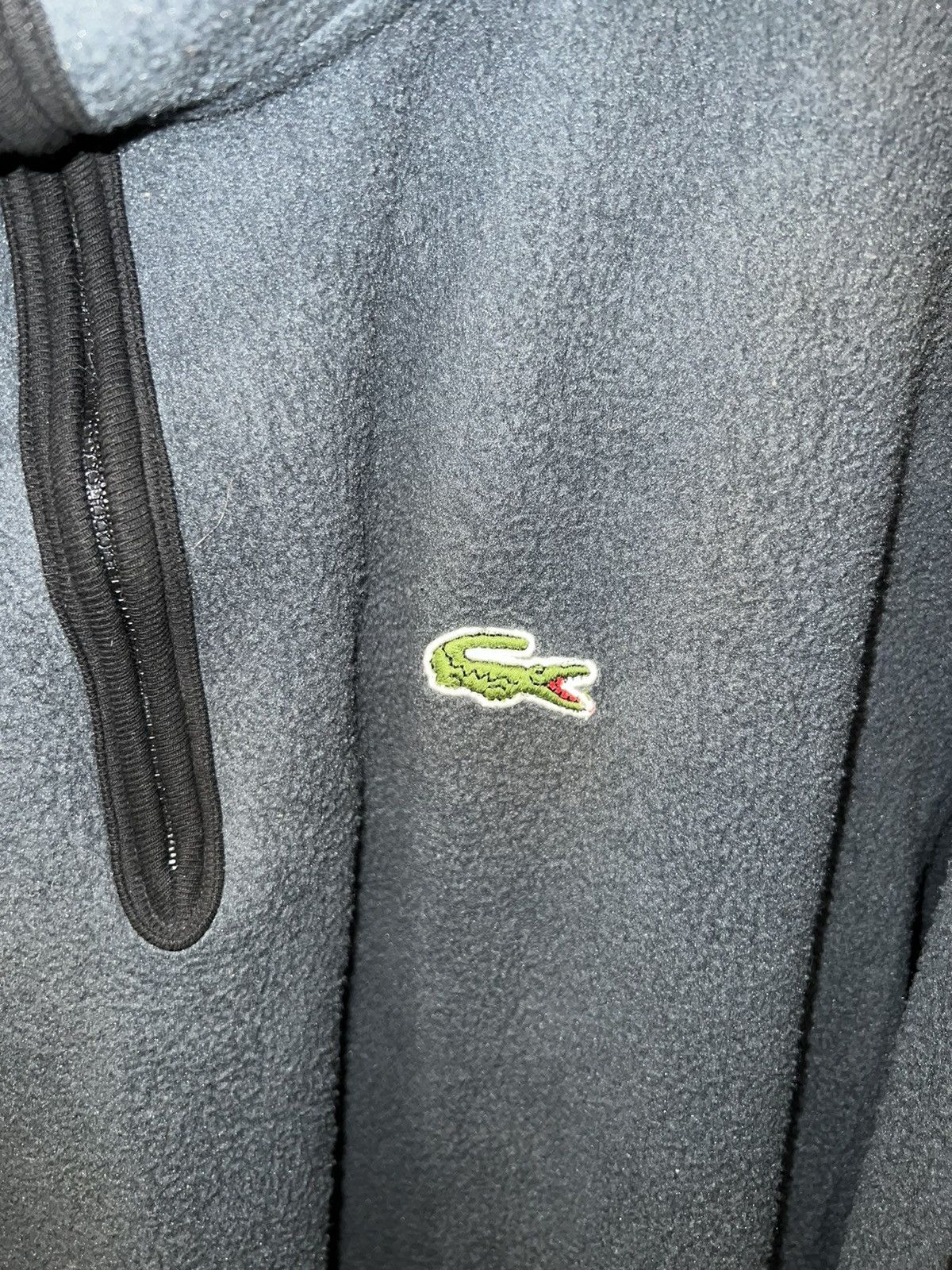 Lacoste × Vintage Lacoste sport vintage fleece sweater sherpa 1/4 zip Size US L / EU 52-54 / 3 - 2 Thumbnail